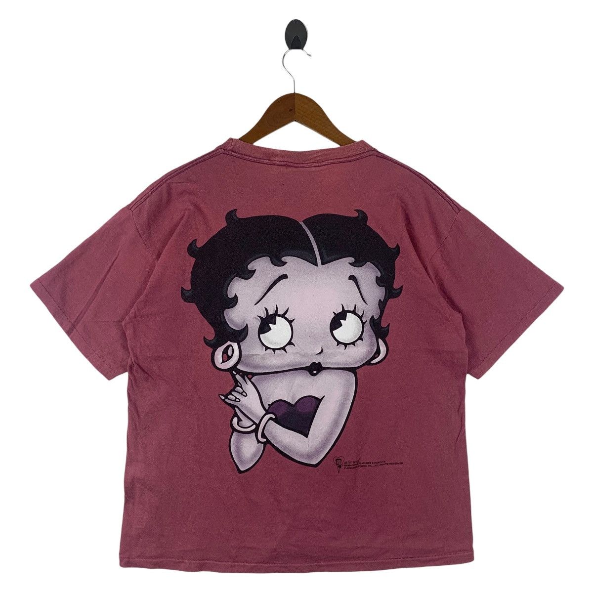Cartoon Network Vintage 1994 Betty Boop "Boopwear" back hit printed tee Size US L / EU 52-54 / 3 - 1 Thumbnail