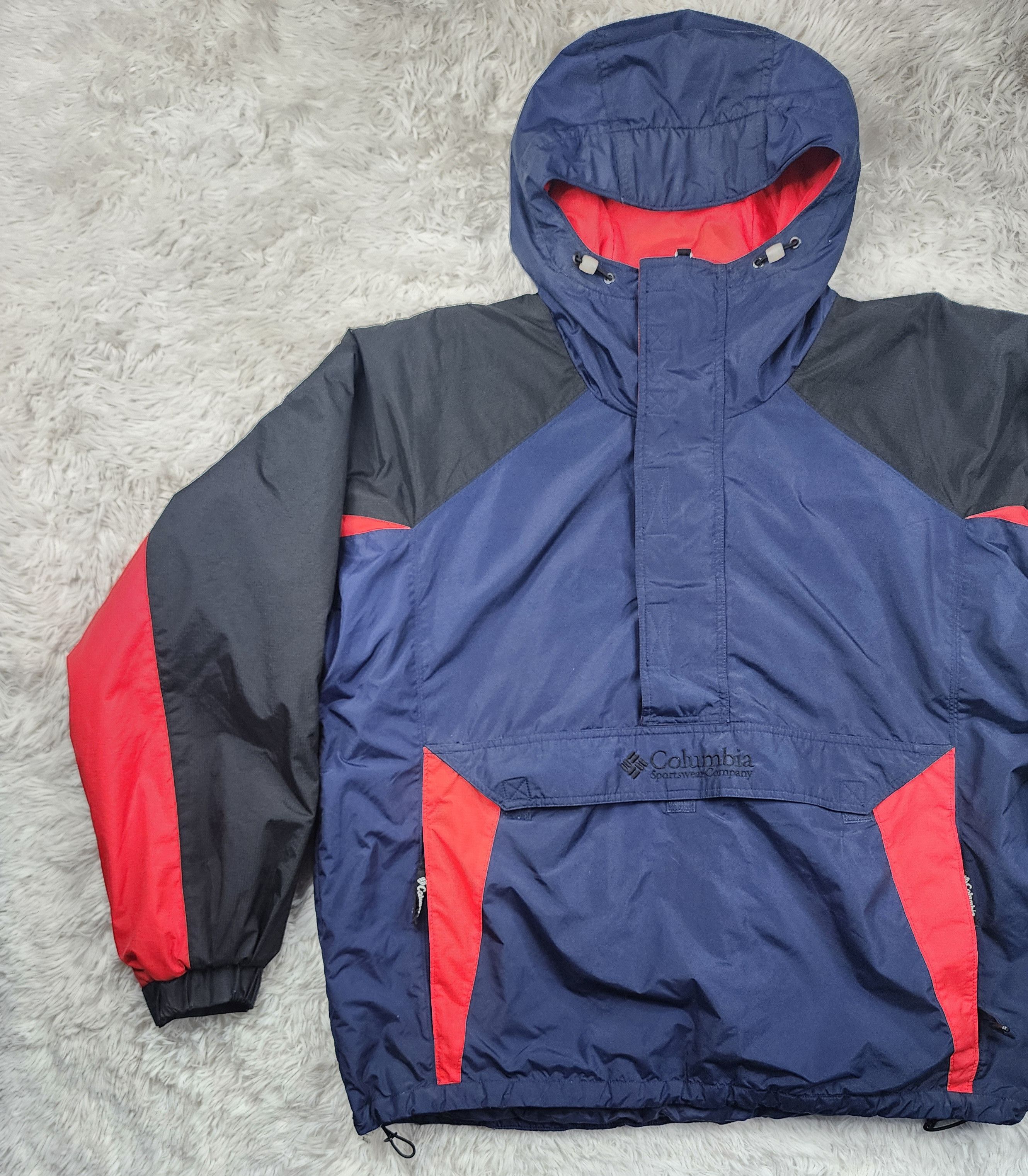 Columbia Vintage Columbia 1/4 zip anorak jacket size XL Size US XL / EU 56 / 4 - 3 Thumbnail