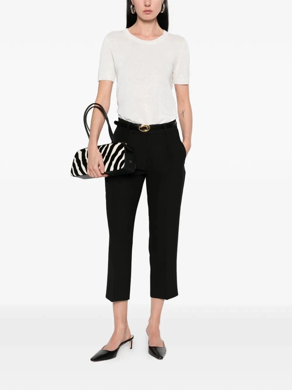 Patrizia Pepe Pants Size 30" / US 8 / IT 44 - 1 Thumbnail