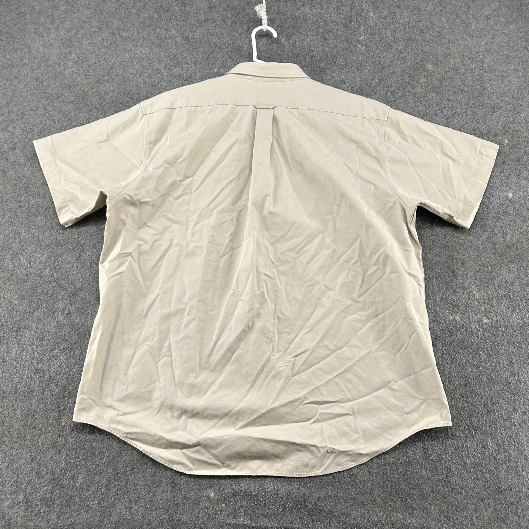 Filson Filson Shirt Mens 2XL Beige Button-Up Short Sleeve Cotton Casual Workwear Travel 90s Classic Outdoor Mens Size US XXL / EU 58 / 5 - 3 Thumbnail