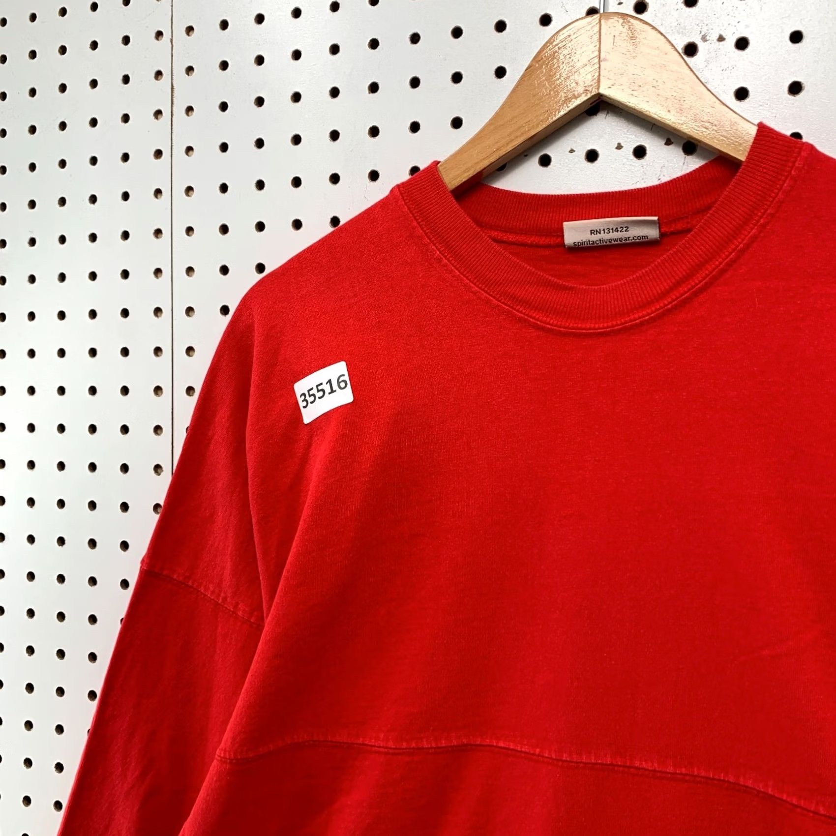 ESPIRIT Spirit Chicago Windy City Shirt Mens XS Red Long Sleeve Pullover 20.5x28 Size US XS / EU 42 / 0 - 7 Thumbnail