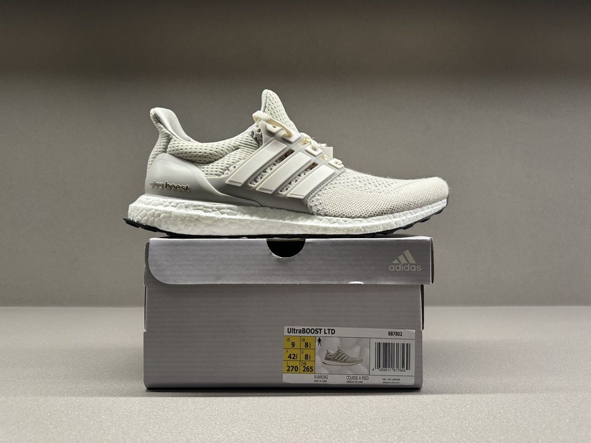 Adidas Adidas Ultra Boost 1.0 Cream Chalk 2022 Size US 9 / EU 42 - 4 Thumbnail