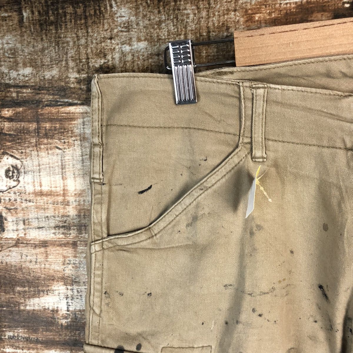 Japanese Brand DLL Gladiotor Brown Cargo Multpocket Pants #C111 Size US 33 - 7 Thumbnail