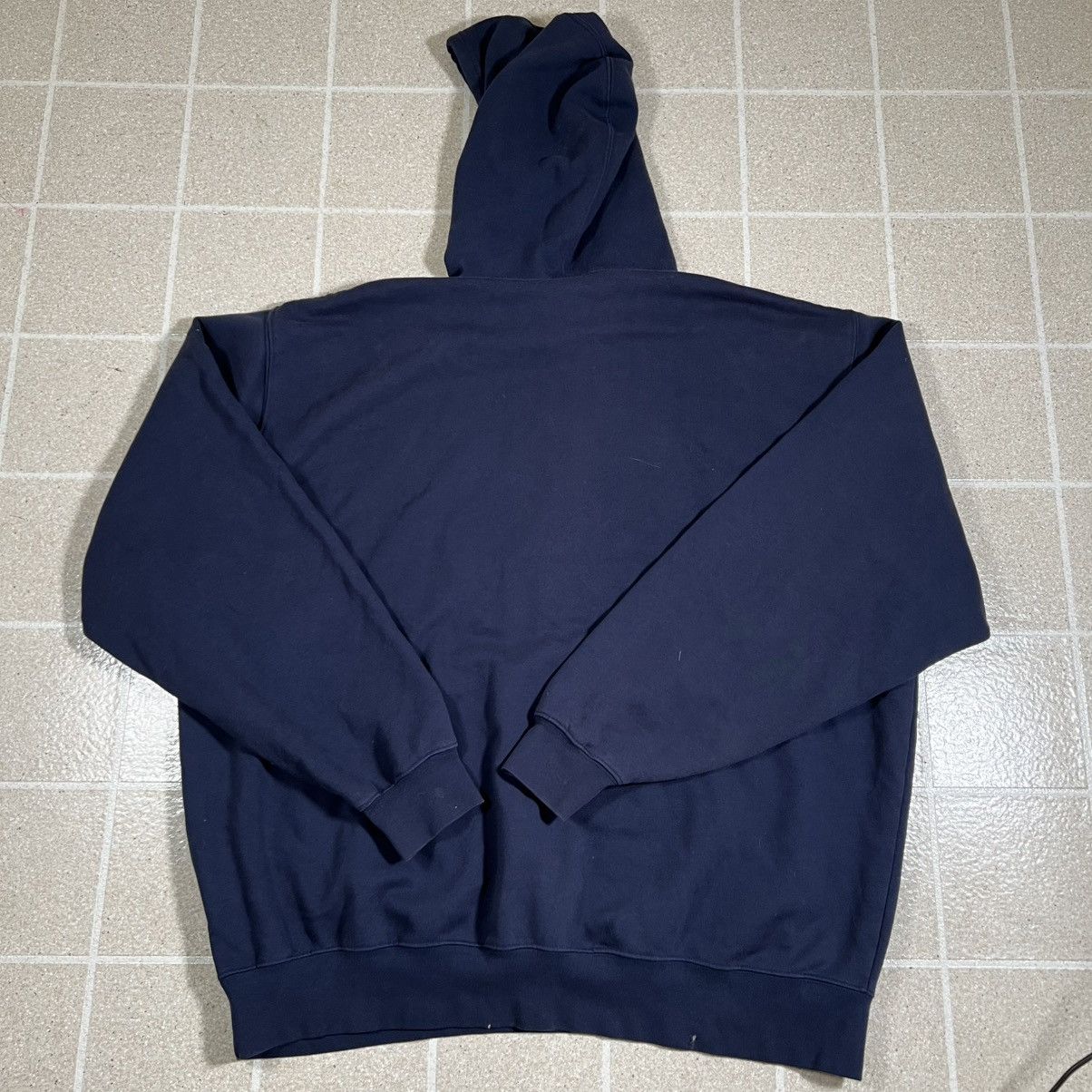 Nike VINTAGE Y2K Nike Boston Red Sox Center Swoosh Hoodie Blue Size US XXL / EU 58 / 5 - 4 Thumbnail