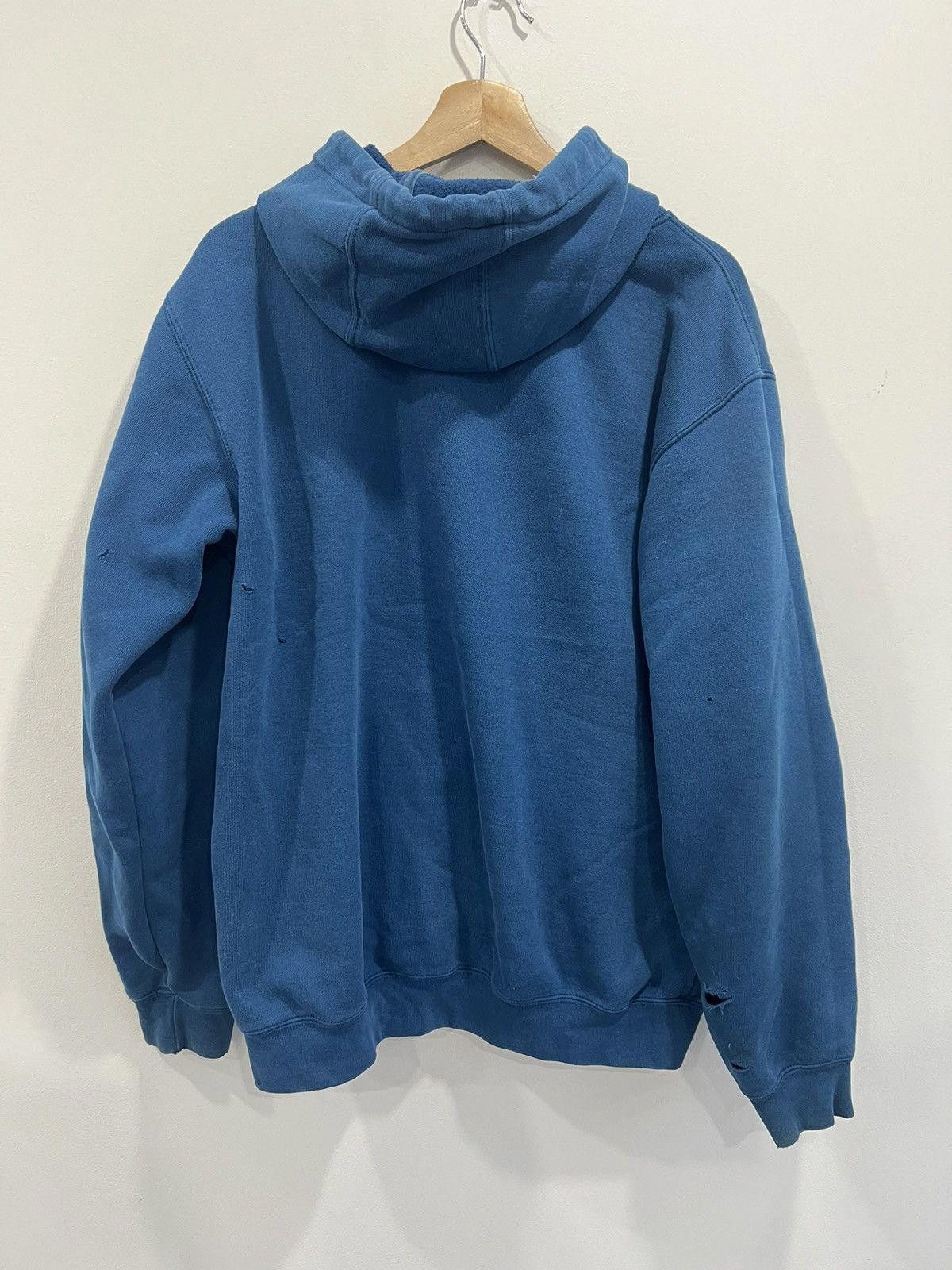 Vintage Vintage Carhartt Hoodie spellout thrashed Size US M / EU 48-50 / 2 - 2 Thumbnail