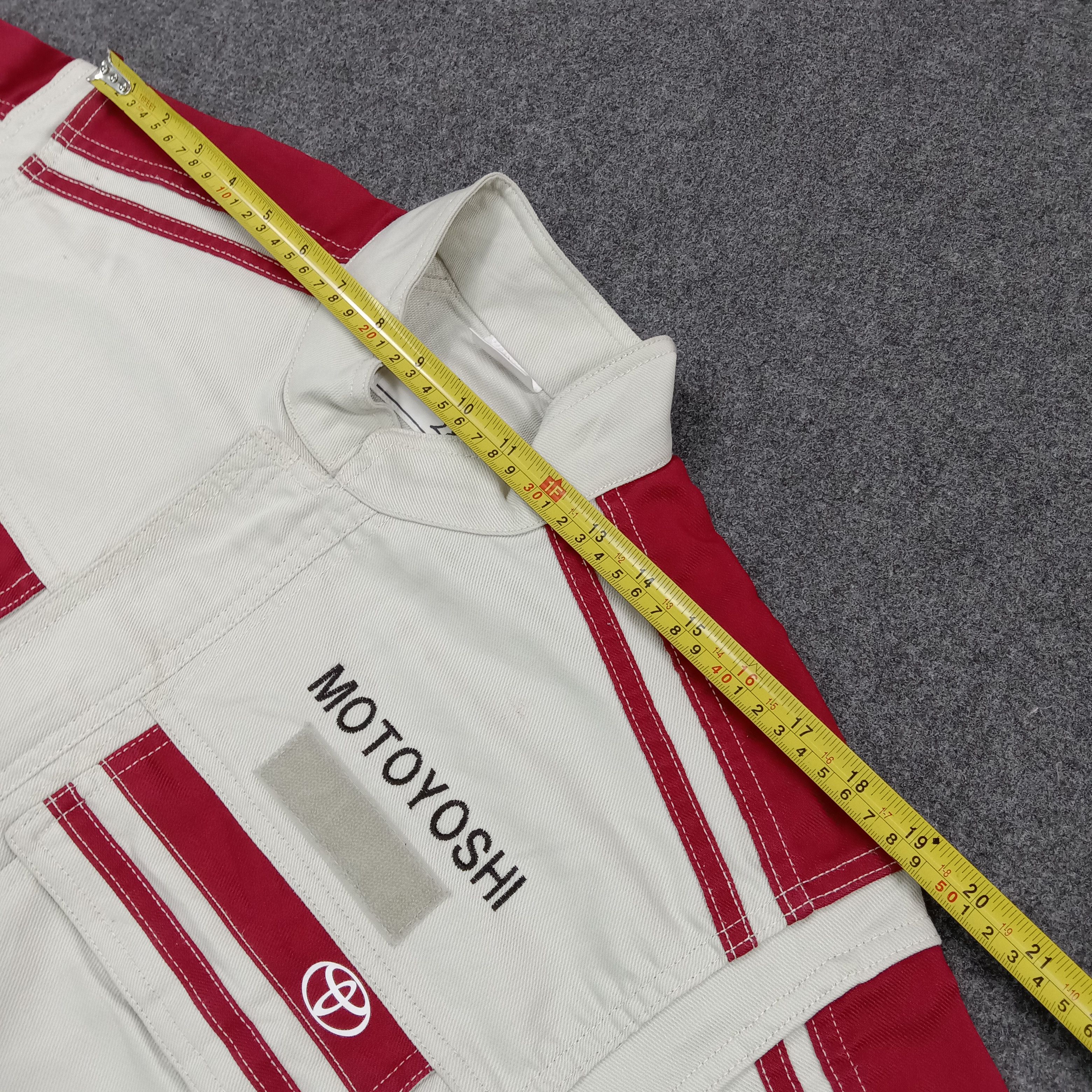 Japanese Brand Toyota Tecno Japanese Racing Mechanic Overalls Jacket C279N8 Size US M / EU 48-50 / 2 - 8 Thumbnail