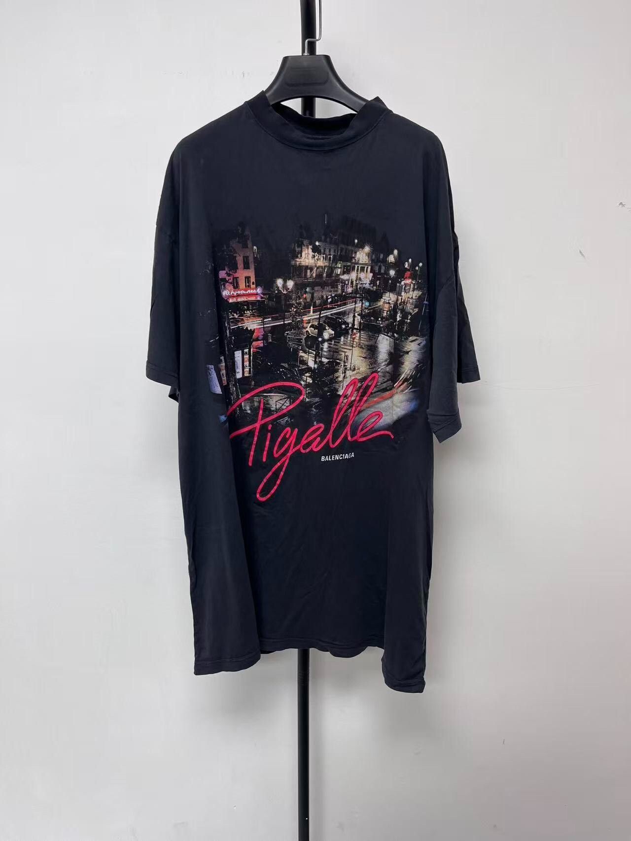 Balenciaga Balenciaga Letter Print Crewneck Casual T-shirt Size US M / EU 48-50 / 2 - 1 Thumbnail