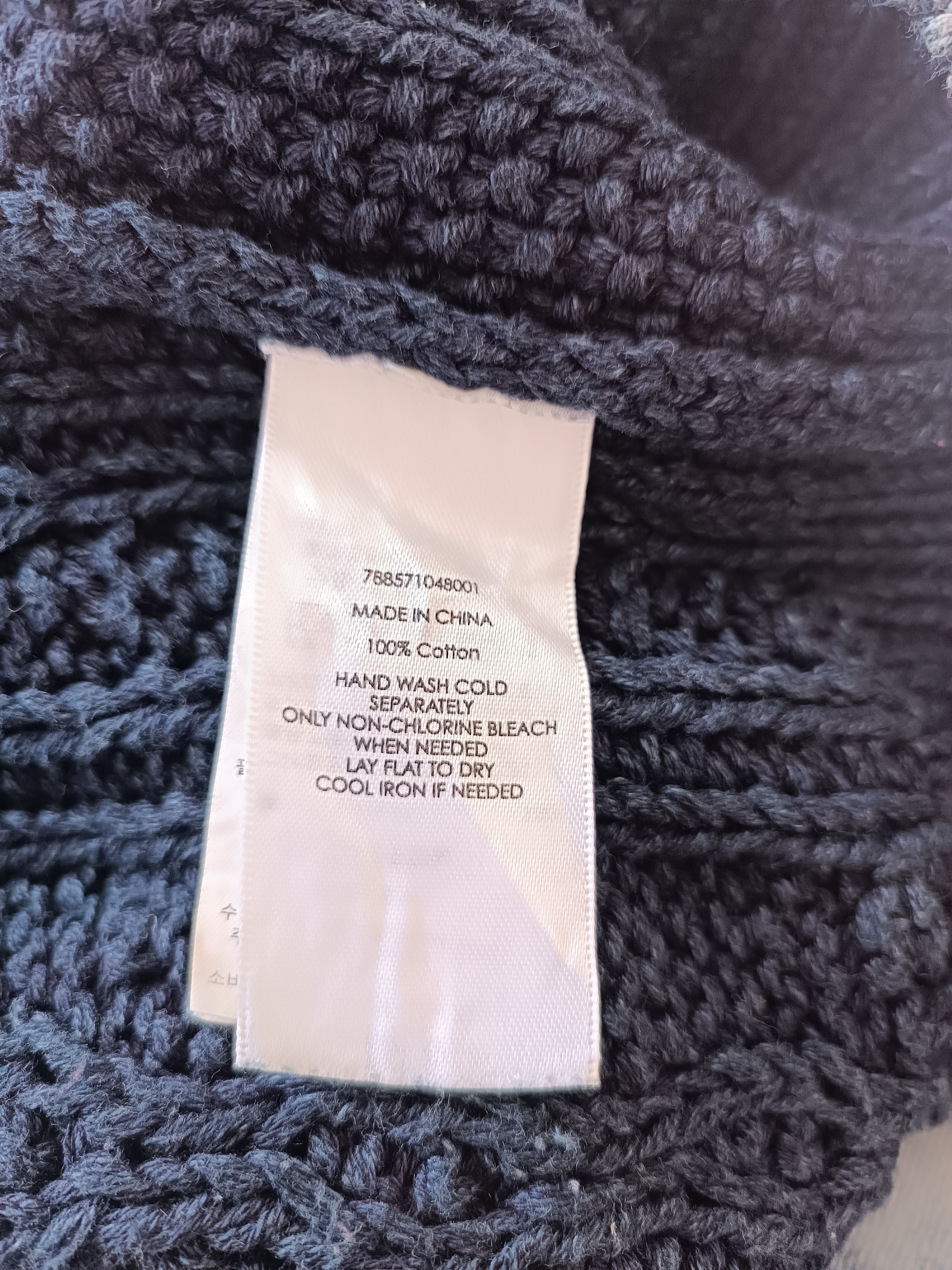 Denim & Supply Ralph Lauren Sweater Knit Indigo Dyed Wash Elbow Patch Denim Size US M / EU 48-50 / 2 - 8 Thumbnail
