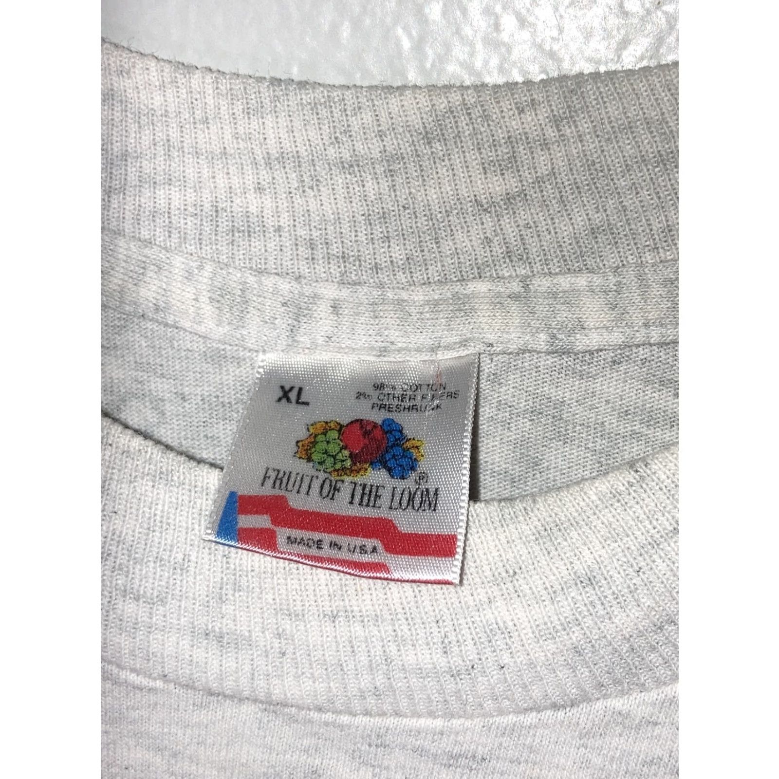 Vintage VINTAGE Tower Records T Shirt Cambridge Rare Eagle Rock The Vote XL Gray Mens XL Single Stitch T-Shirt Size US XL / EU 56 / 4 - 5 Thumbnail