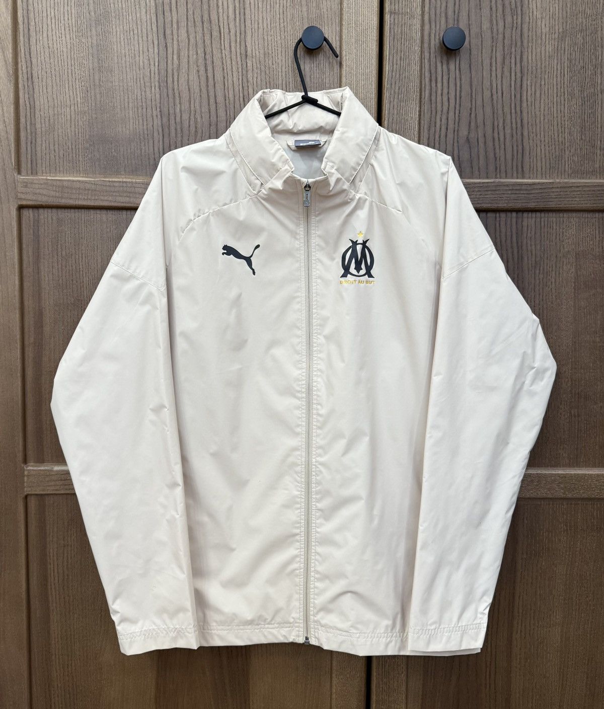 Puma Puma Marceille Training Football Soccer Raincell Jacket Size US M / EU 48-50 / 2 - 1 Thumbnail