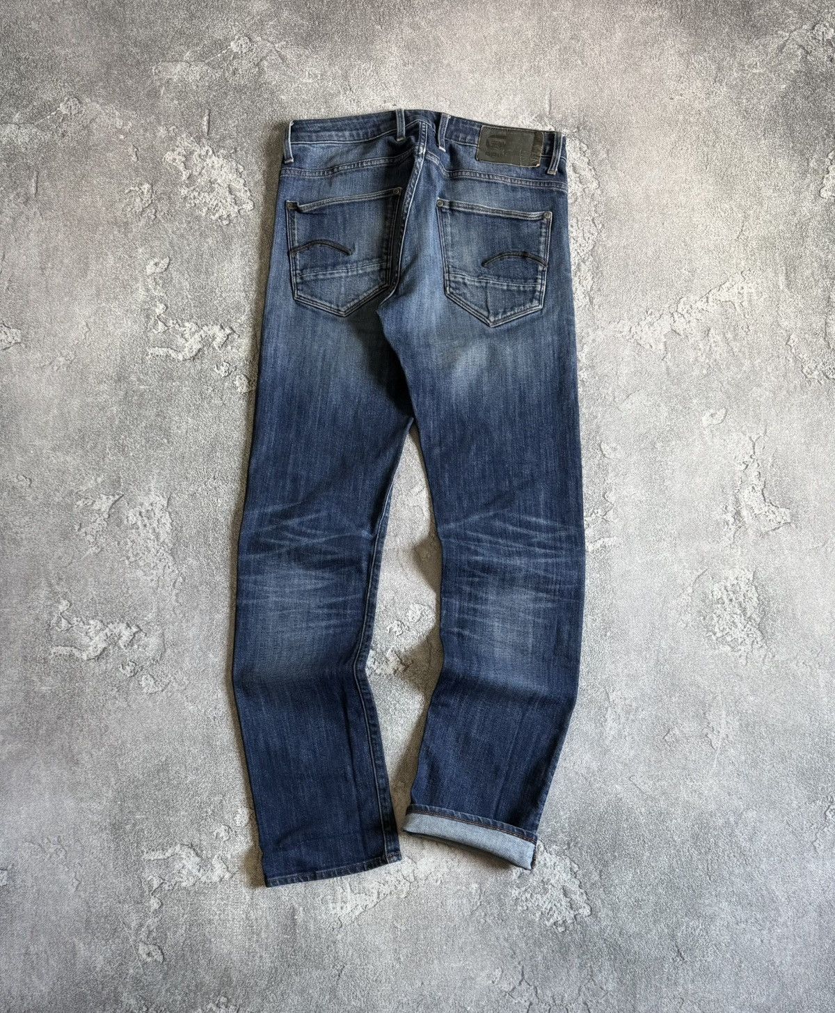 G-Star G star raw 33/34 defend straight denim pants trouser jeans Size US 33 - 1 Thumbnail