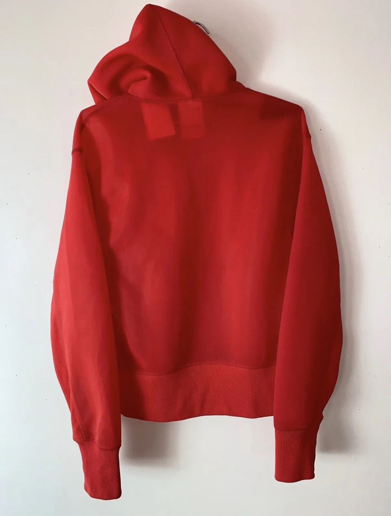 Helmut Lang Lava Red Standard Hoodie Size US M / EU 48-50 / 2 - 2 Thumbnail