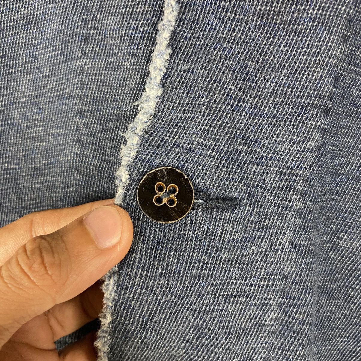 45rpm 💥45RPM DYED INDIGO BUTTON CARDIGAN Size M / US 6-8 / IT 42-44 - 8 Thumbnail