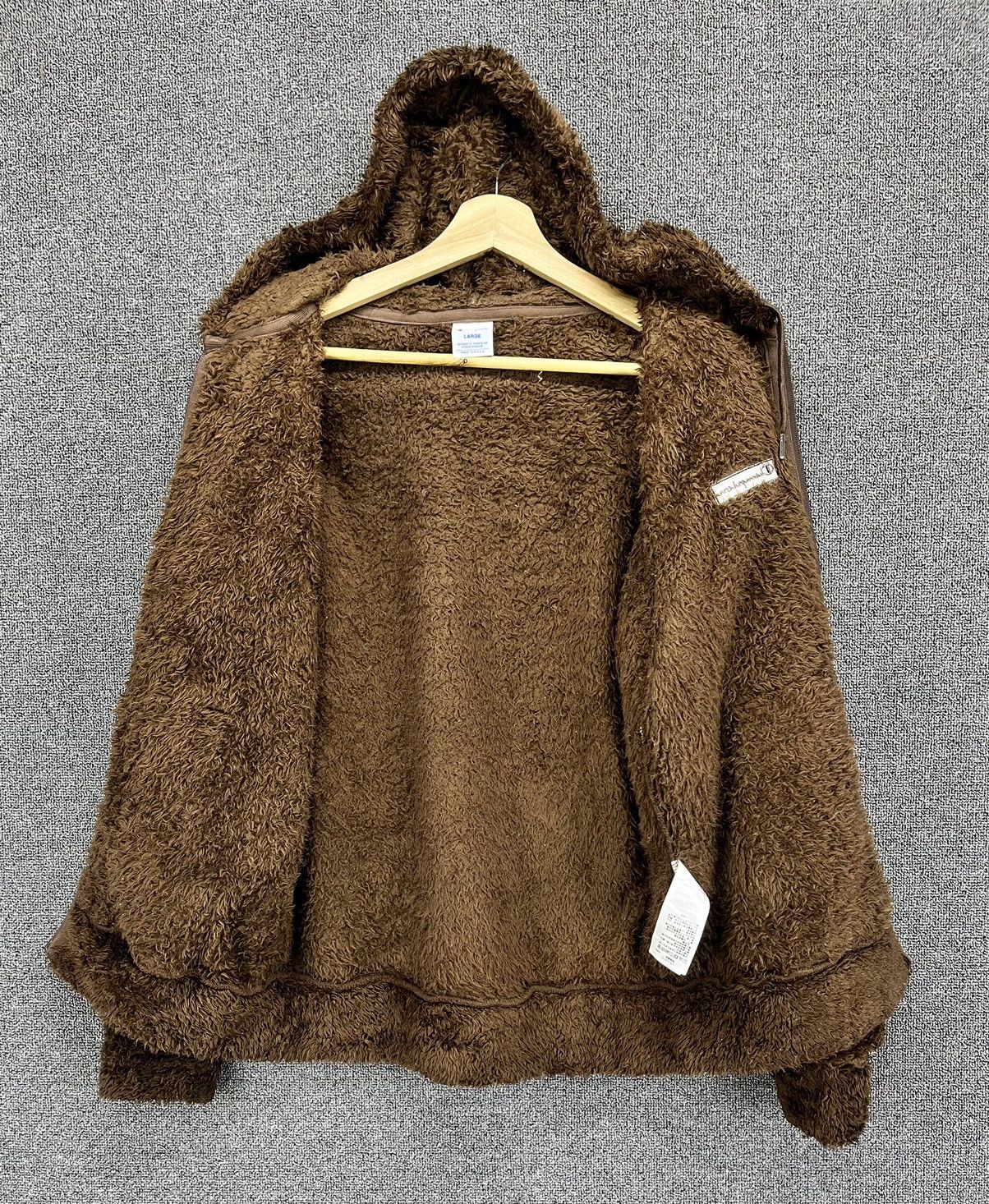 Champion Champion Hoodie Brown Fleece Jacket Size L / US 10 / IT 46 - 4 Thumbnail
