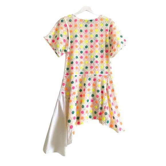 Other Ter et Bantine Multicolor Dot Knit Dress 38 Made in Italy Size S / US 4 / IT 40 - 4 Thumbnail