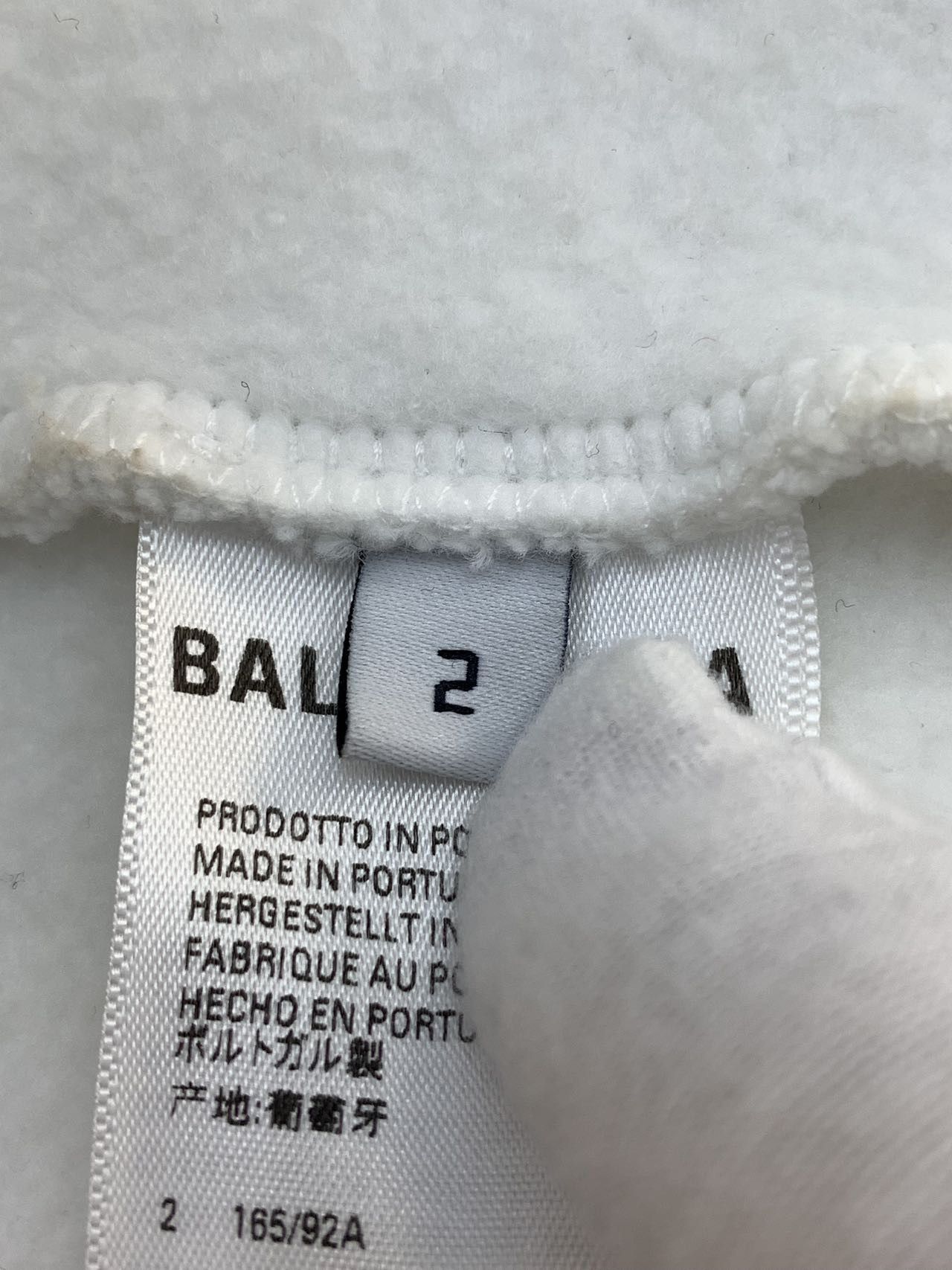 Balenciaga Balenciaga Fleece Loose Pullover Hooded Sweatshirt K26WX Size M / US 6-8 / IT 42-44 - 6 Thumbnail