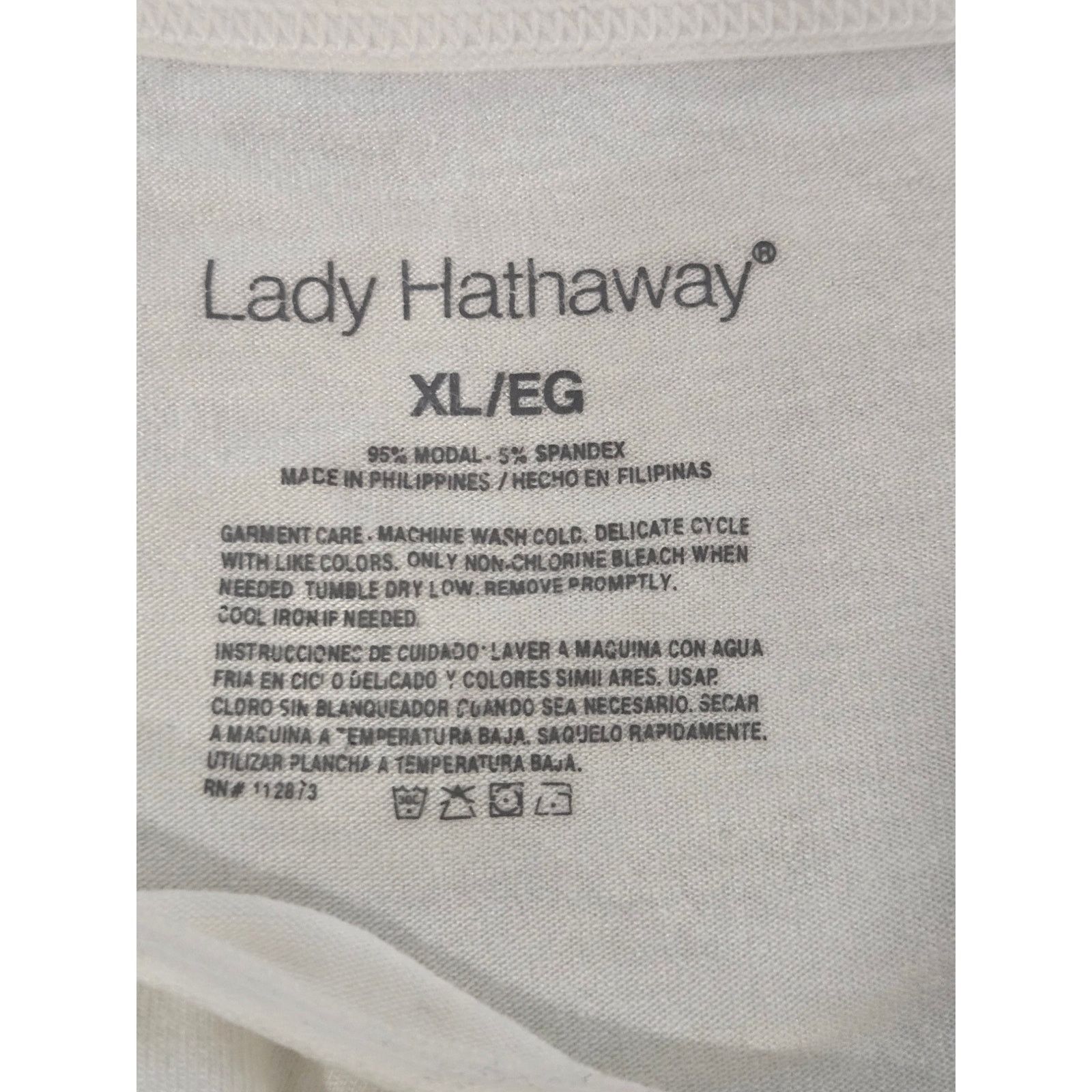 Other Lady Hathaway White Adjustable Spaghetti Straps Tank XL Size XL / US 12-14 / IT 48-50 - 3 Thumbnail