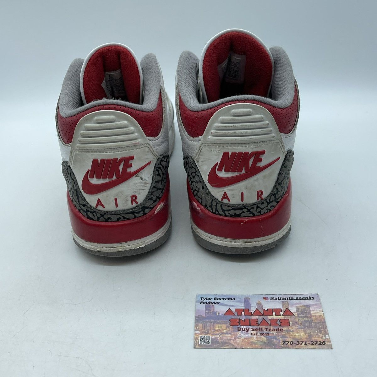 Jordan Brand Air Jordan 3 fire red Size US 9.5 / EU 42-43 - 3 Thumbnail