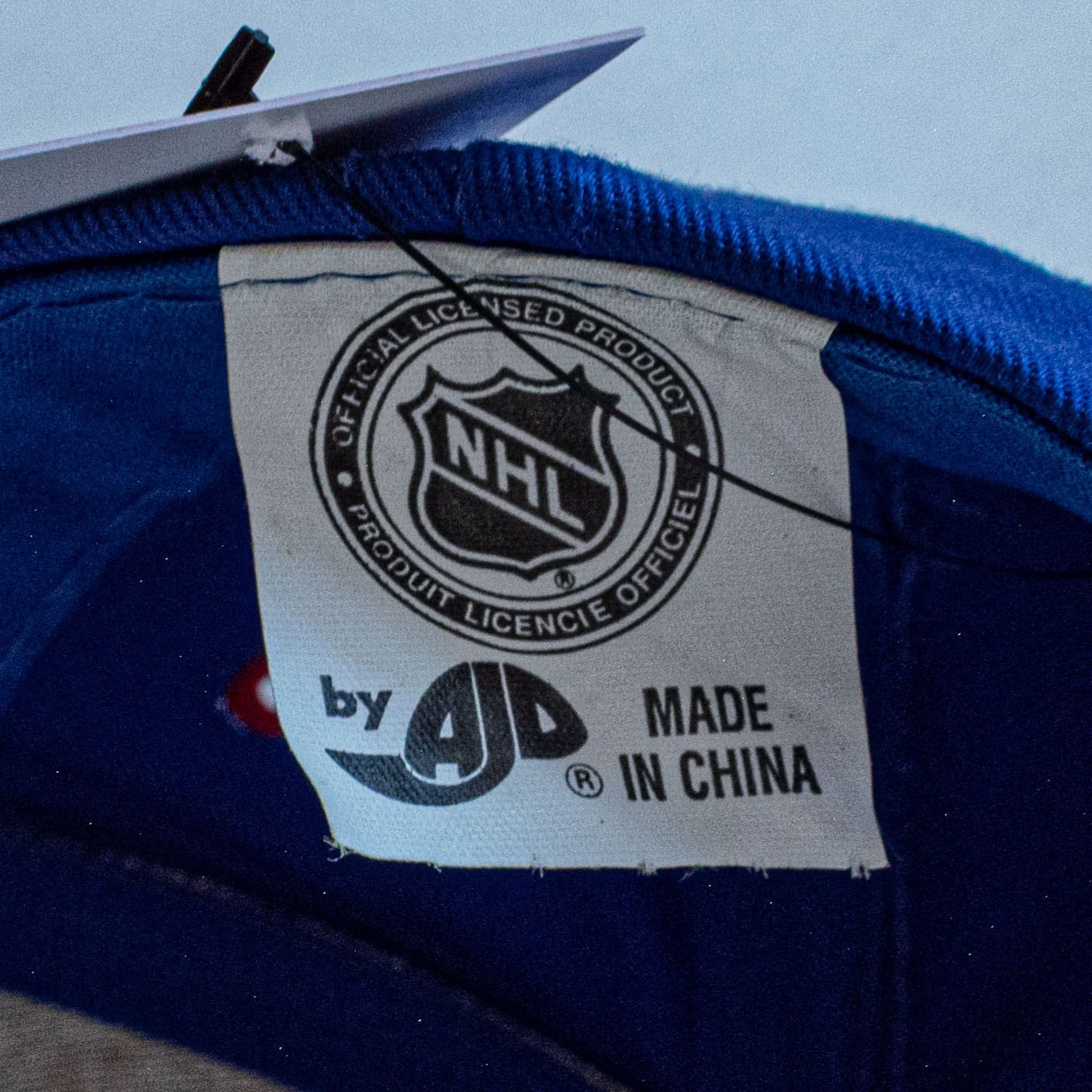 NHL New York Rangers Plain Logo AJD NHL Snapback Hat Size ONE SIZE - 12 Thumbnail