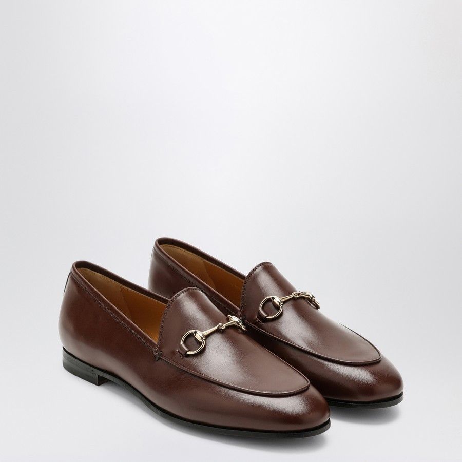 Gucci o1d2blof0824 Loafer Jordaan in Brown Size US 10 / IT 40 - 2 Thumbnail