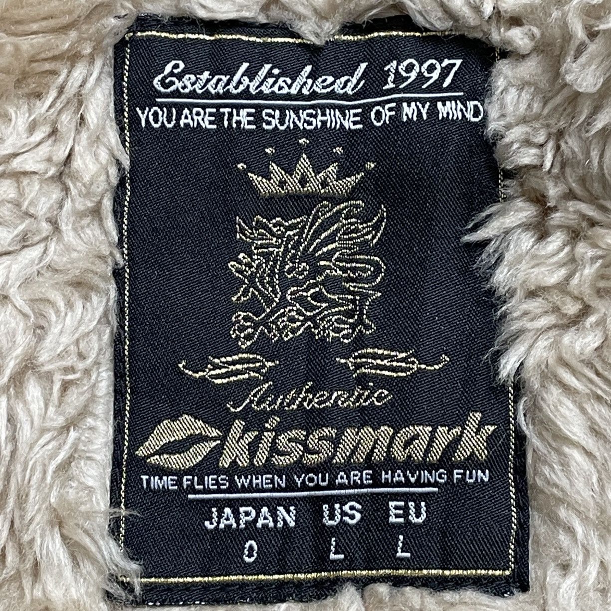 Japanese Brand Vintage Japanese Brand Kissmark B-3 Shearling Jacket 2000s Size US L / EU 52-54 / 3 - 11 Thumbnail