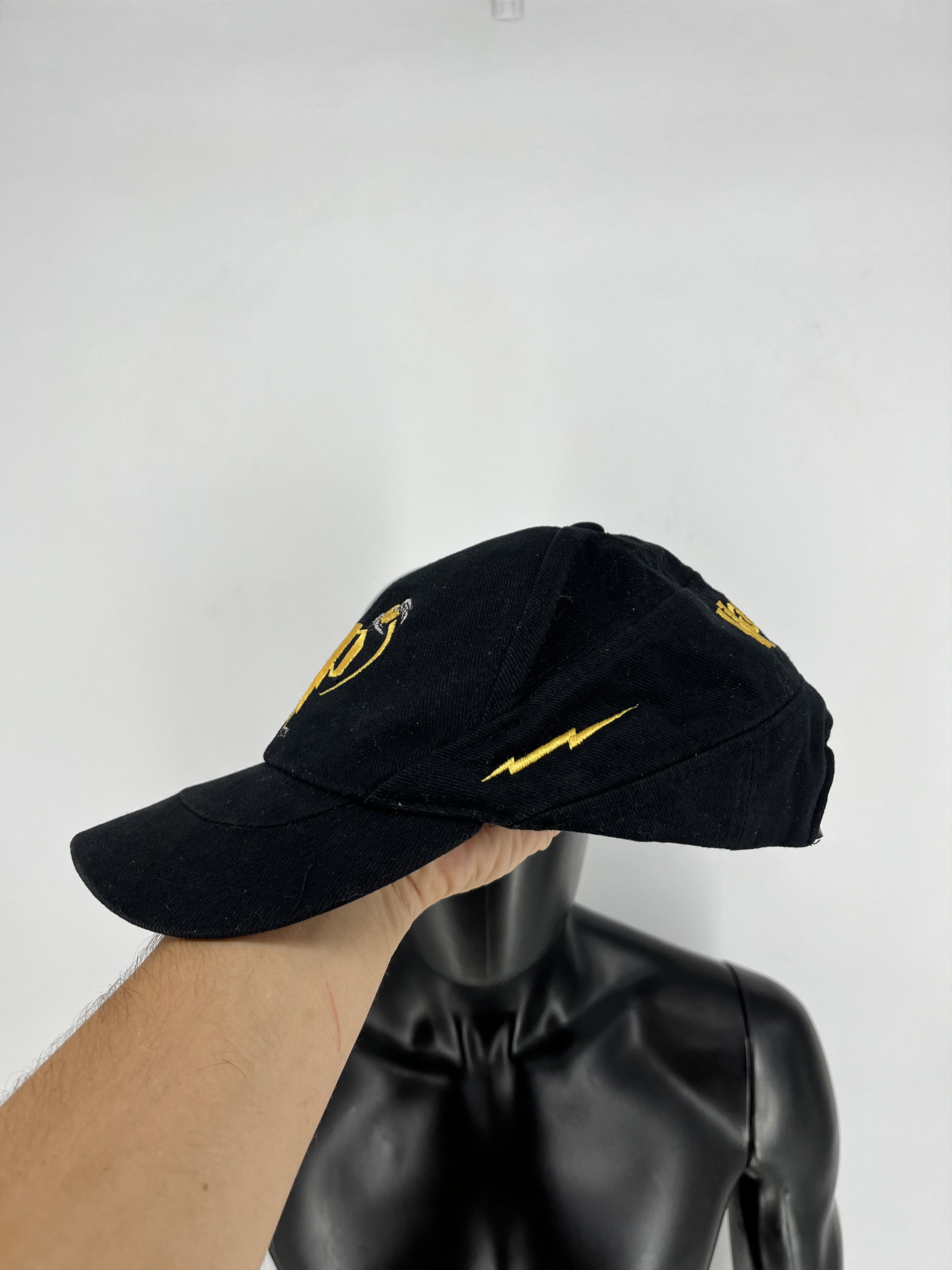 Vintage × Warner Bros Rare 2001 Warner Bros. Harry Potter Denim Cap Size ONE SIZE - 3 Thumbnail