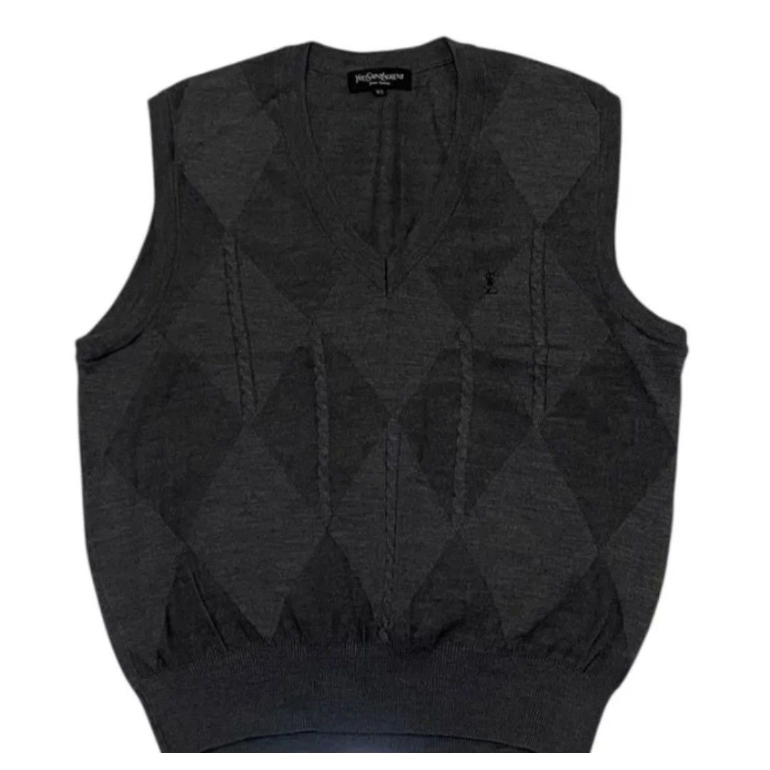 Yves Saint Laurent Yves Saint Lauren Vest Knitwear Size US M / EU 48-50 / 2 - 1 Thumbnail