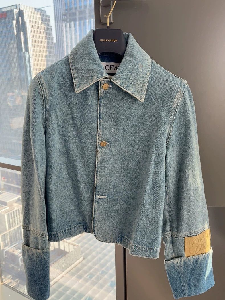 Loewe LOEWE denim jacket Size L / US 10 / IT 46 - 1 Thumbnail