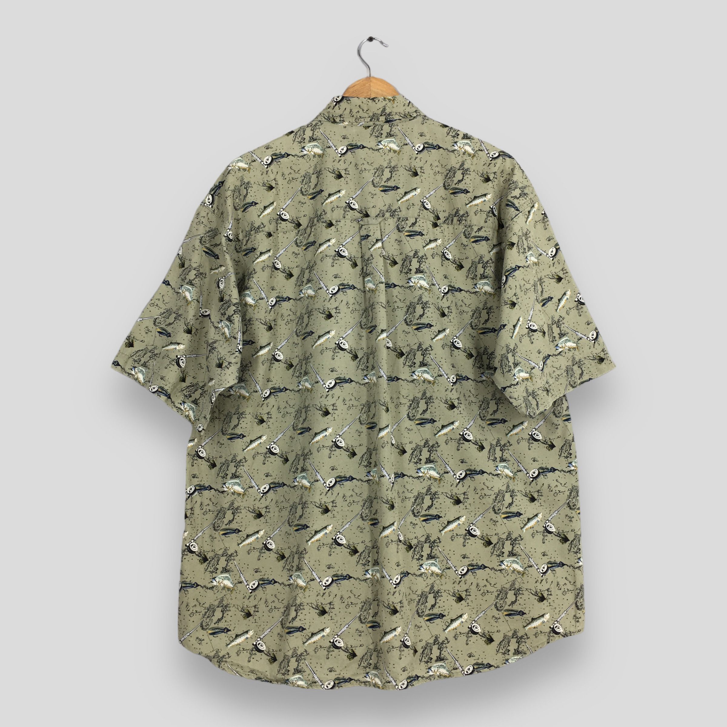 Columbia Vintage Columbia Hawaiian Fish Tuna Fishing Shirt XLarge Size US XL / EU 56 / 4 - 6 Thumbnail