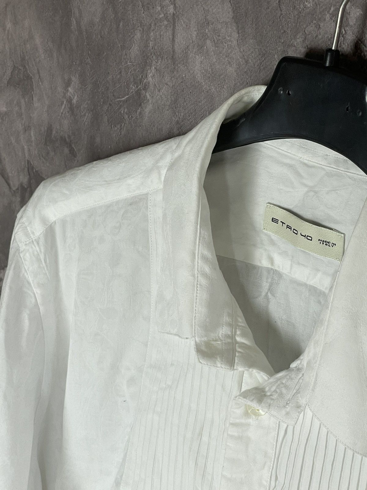 Etro ETRO Milano Button up Shirt Striped Cotton Size US L / EU 52-54 / 3 - 8 Thumbnail