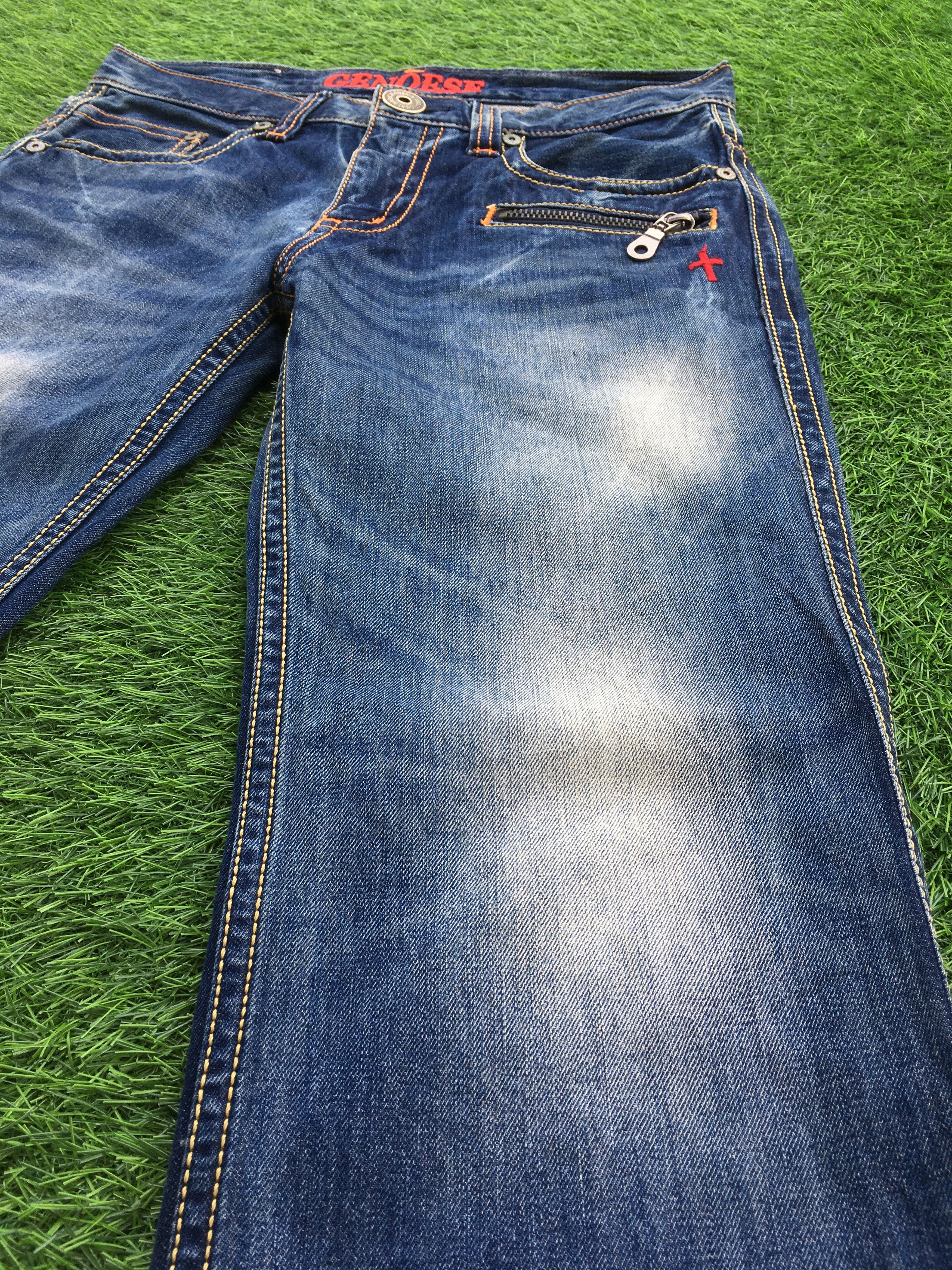 Japanese Brand Geneose Japanese Multipocket Straight Jeans D-938 Size US 30 / EU 46 - 6 Thumbnail