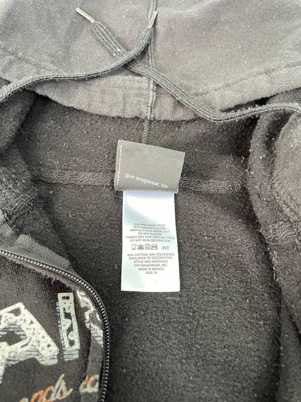 Harley Davidson × Vintage Harley Davidson Y2K Vintage Big Logo Zip Hoodie Size US XL / EU 56 / 4 - 5 Thumbnail