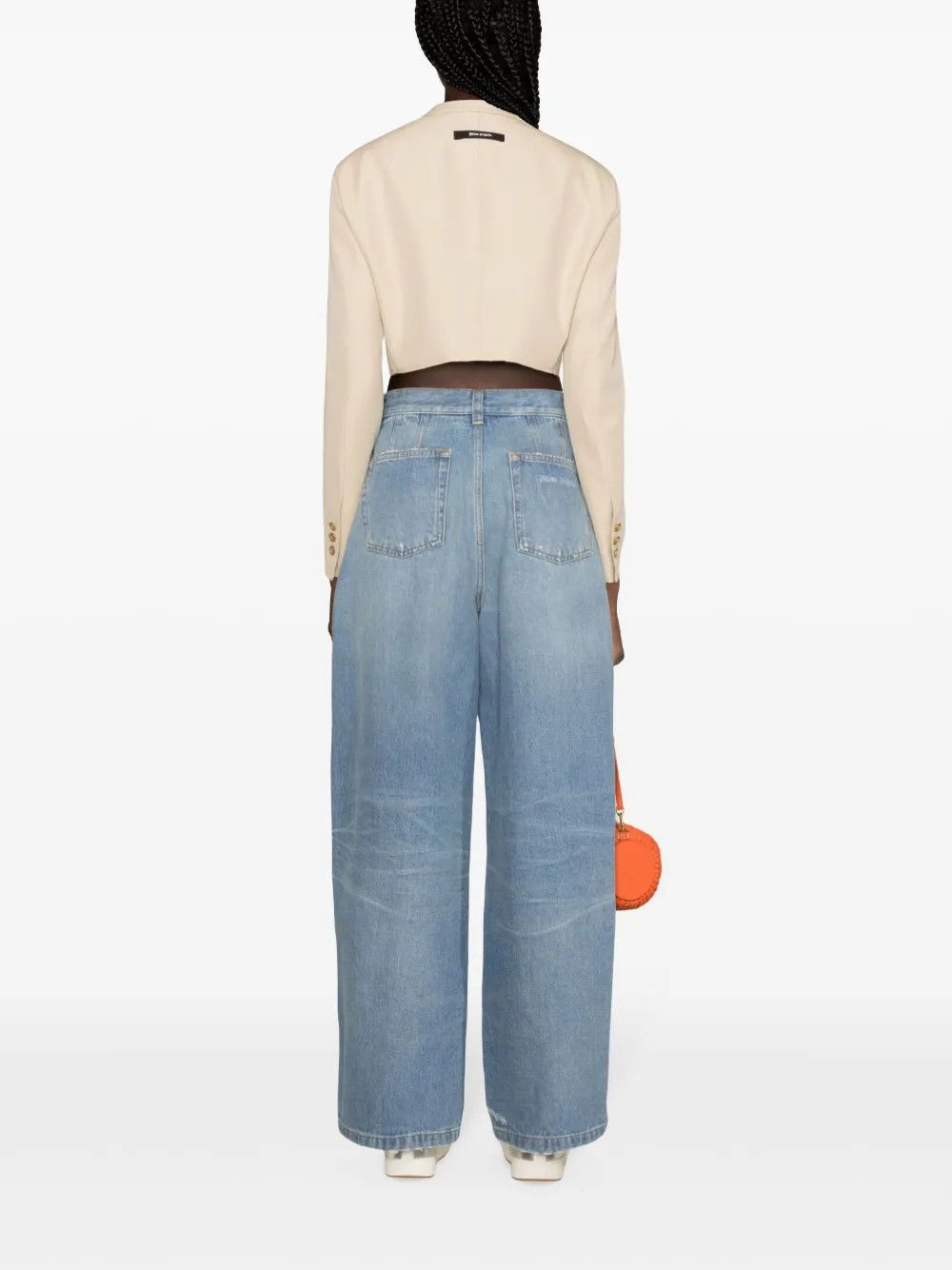 Palm Angels o1y1125 Denim Pant in Blue Size 30" / US 8 / IT 44 - 3 Thumbnail