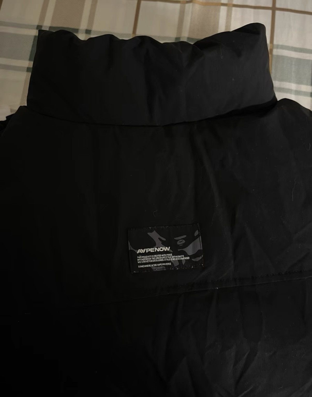 Bape AAPE OG Nigo era, latest black limited down vest Size US XL / EU 56 / 4 - 8 Thumbnail
