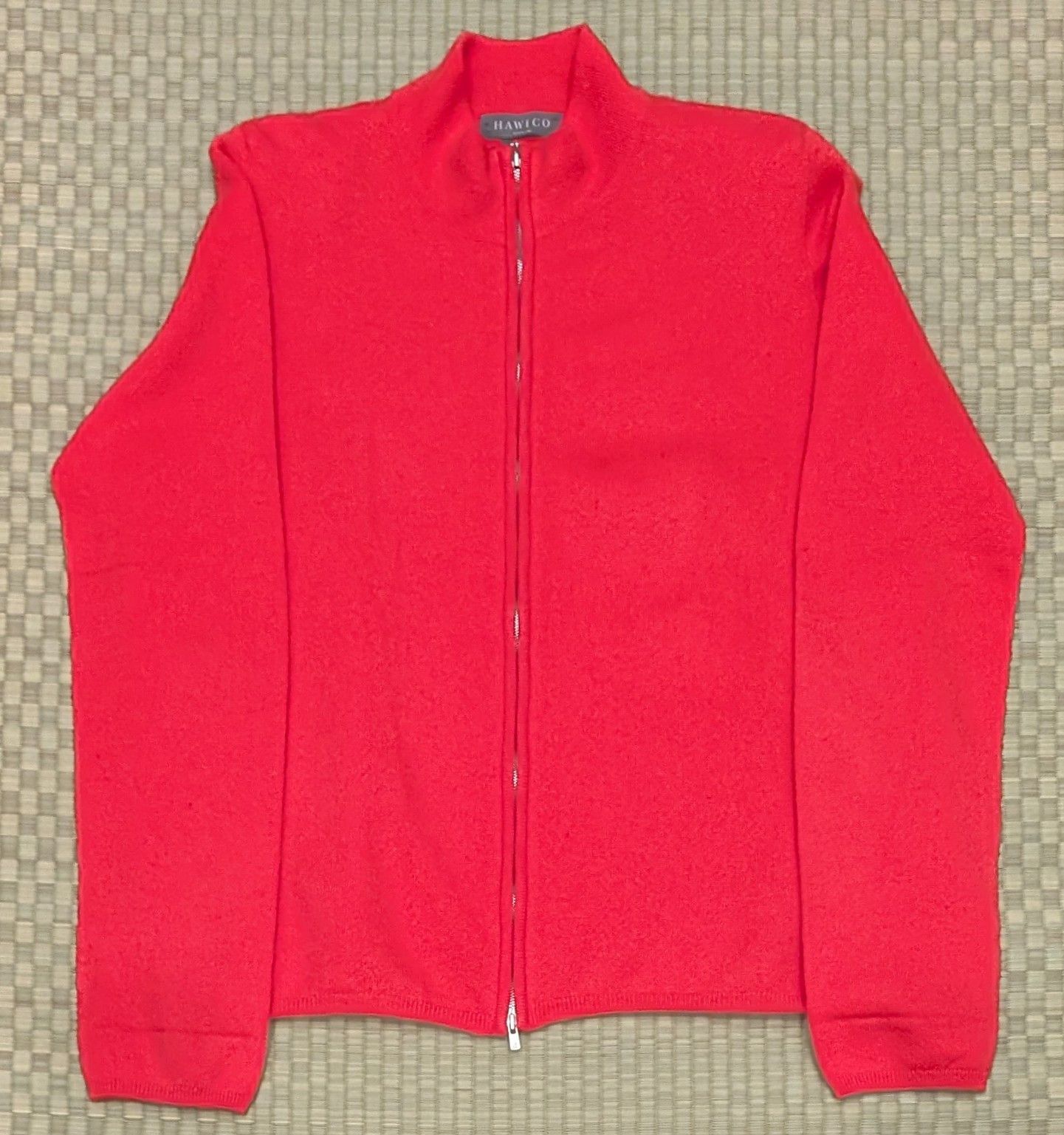Other Hawico 100% Pure Cashmere Full Zip Sweater Made in Scotland Size XL / US 12-14 / IT 48-50 - 1 Thumbnail