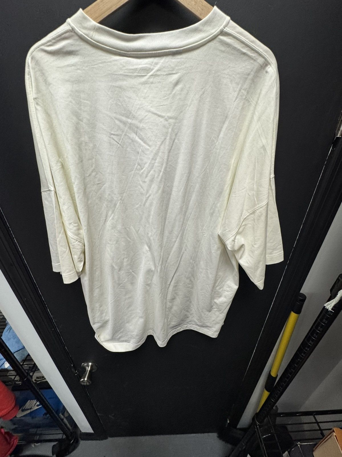 Palm Angels Palm Angels Milano Studded T-shirt Off White Size US L / EU 52-54 / 3 - 2 Thumbnail