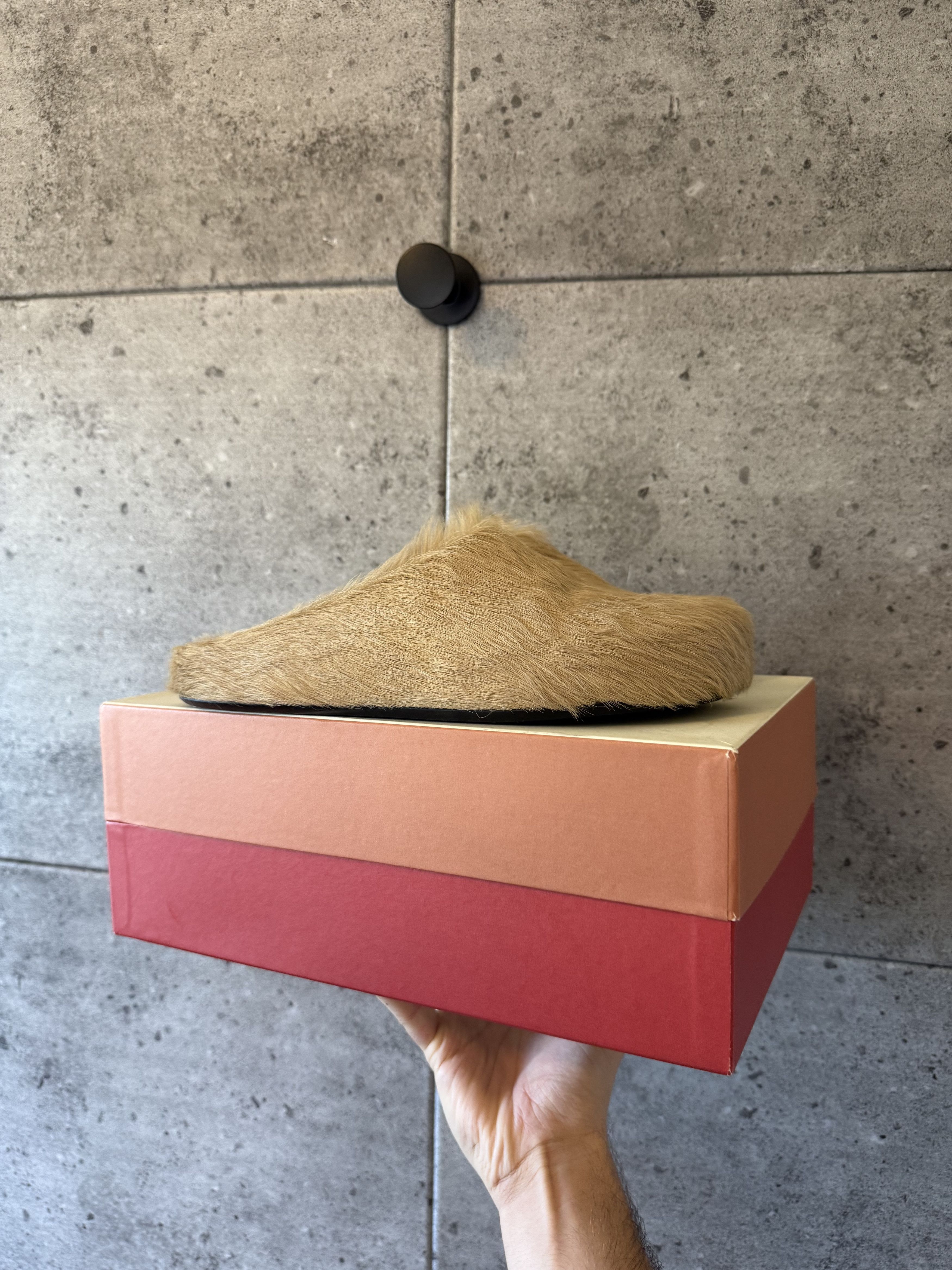 Marni Marni furry mules Size US 11 / EU 44 - 1 Thumbnail