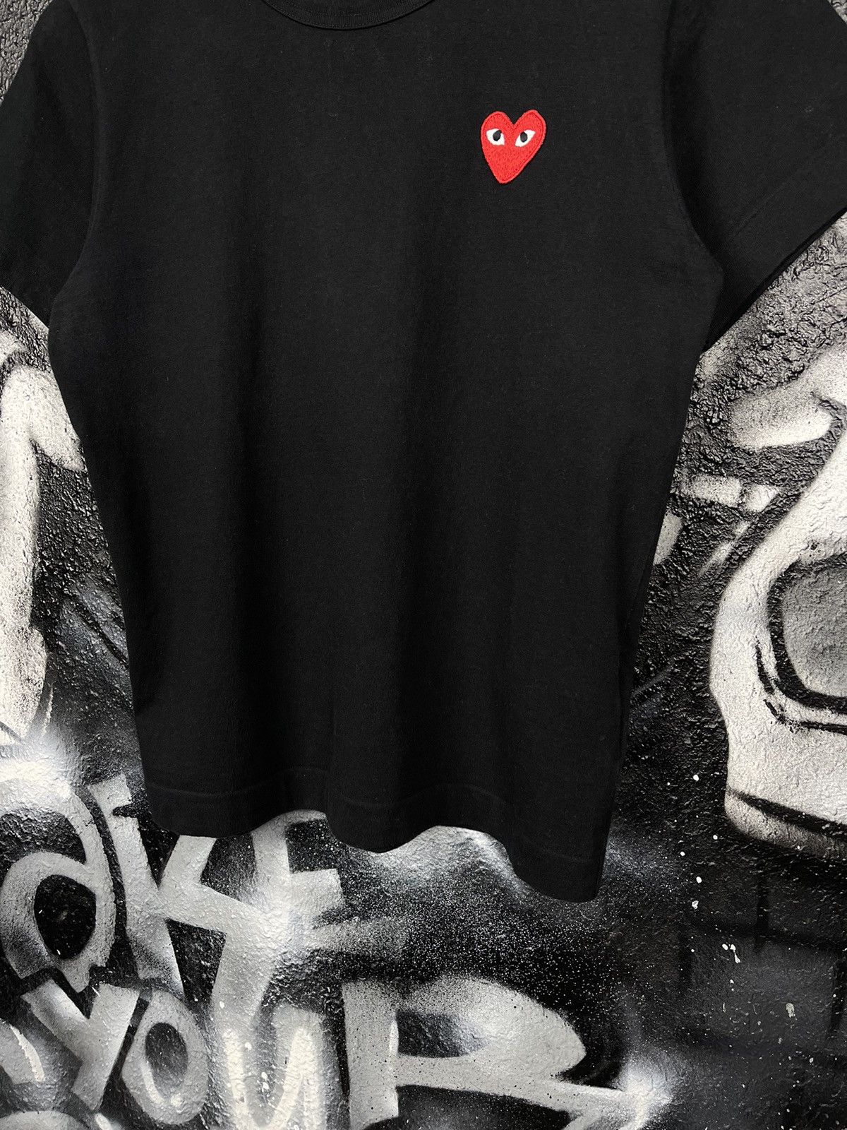 Comme des Garcons PLAY Comme Des Garcons PLAY Red Heart Logo T-Shirt WMNS Size M Size M / US 6-8 / IT 42-44 - 6 Thumbnail