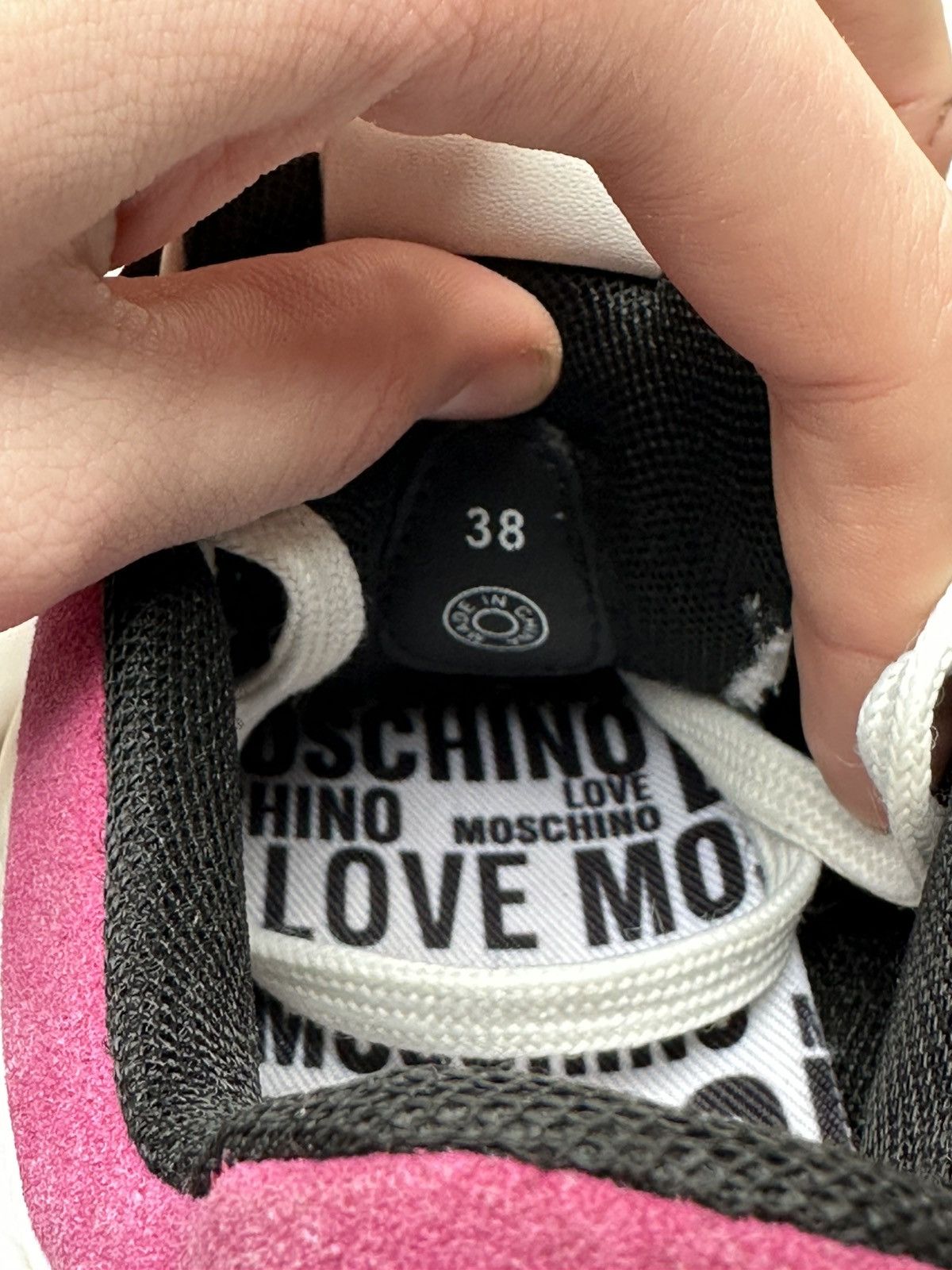 Love Moschino × Moschino 🚨Y2K love Moschino Low Sneakers multicolor sport dolce Size US 8 / IT 38 - 18 Thumbnail