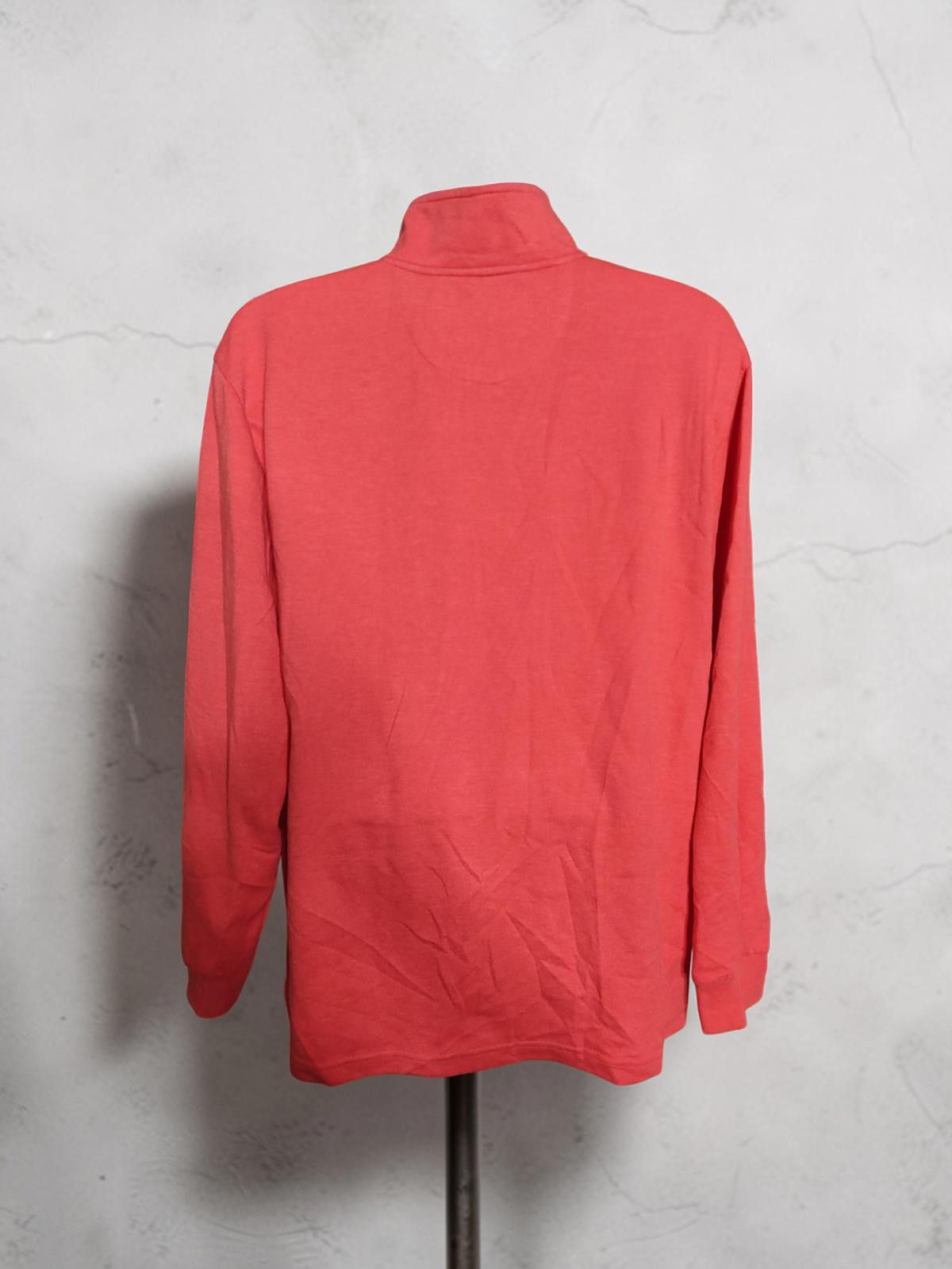 Chaps Chaps Men's XXL Quarter-Zip Long Sleeve Top Coral Red Size US XXL / EU 58 / 5 - 5 Thumbnail