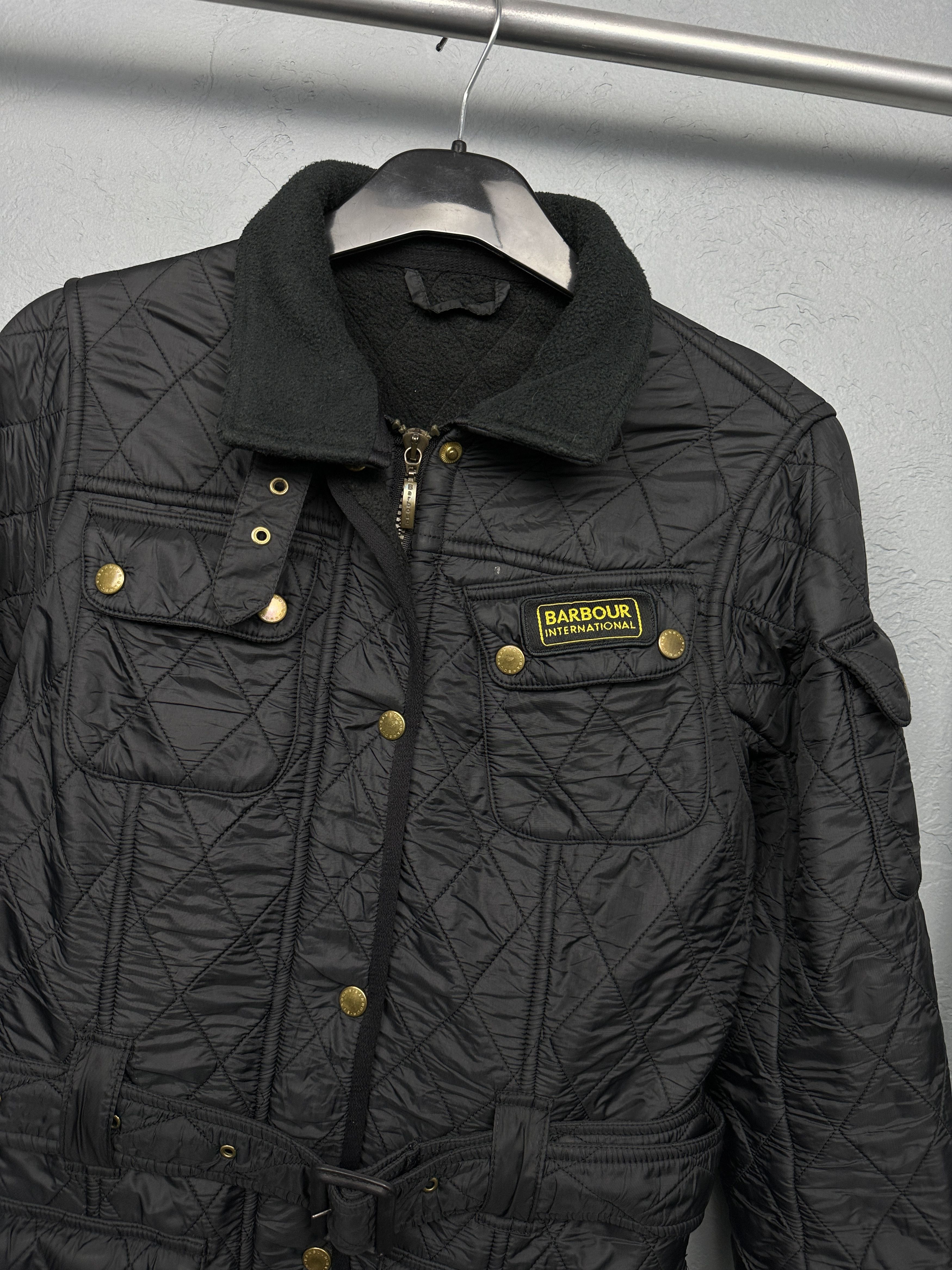 Barbour × Vintage Barbour International Polarquilt Quilted Jacket Size M / US 6-8 / IT 42-44 - 2 Thumbnail