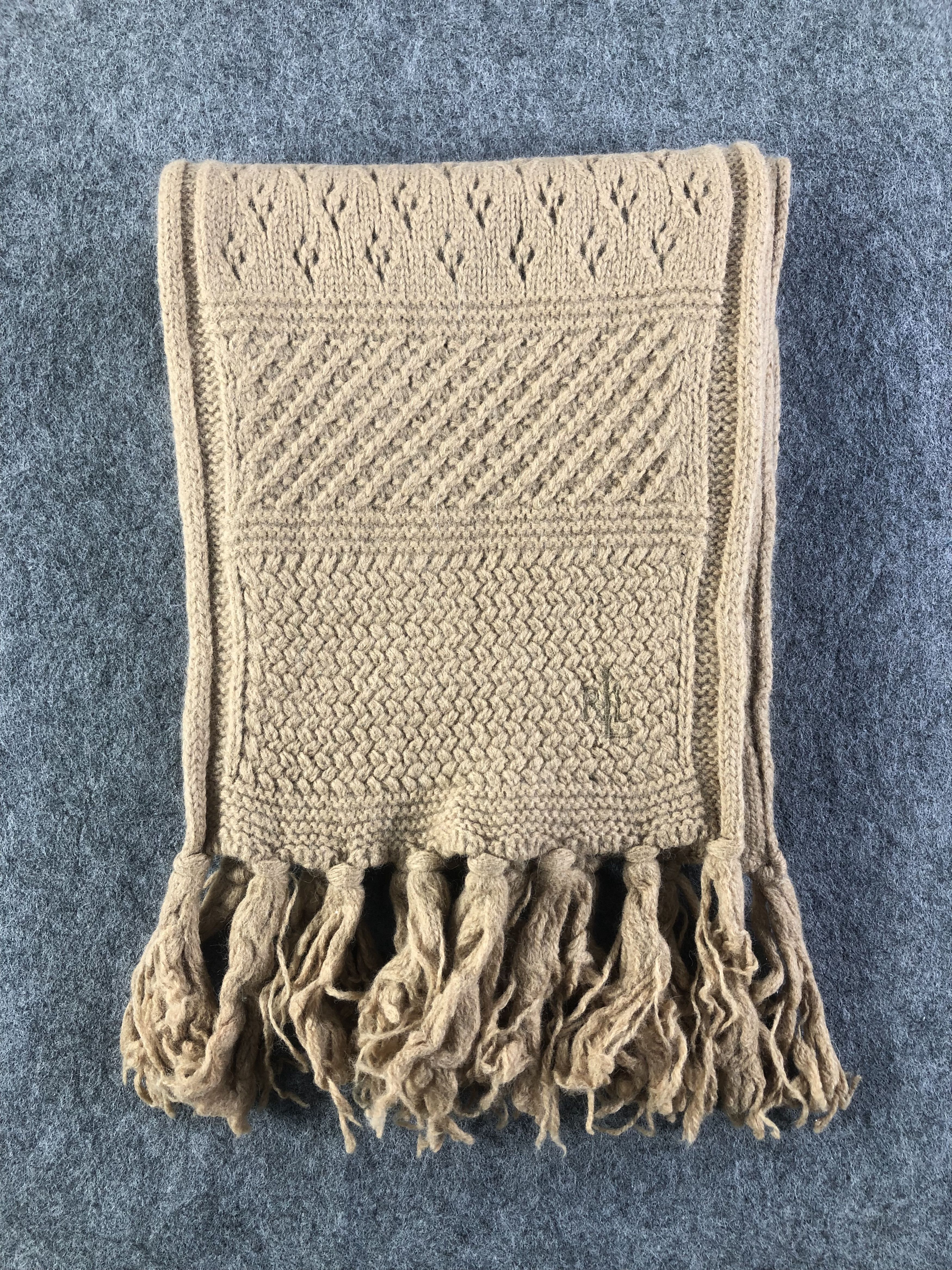 Polo Ralph Lauren Ralph Lauren Knit Scarf / Muffler / Neckwear Size ONE SIZE - 7 Thumbnail