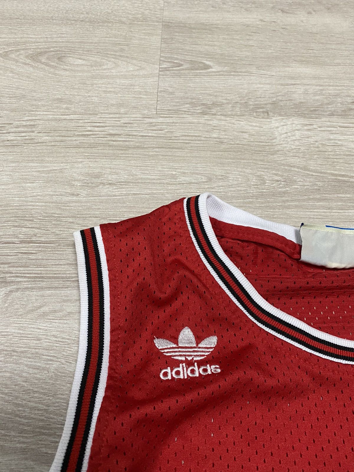 Vintage NBA Dennis RODMAN 91 Chicago Bulls Adidas