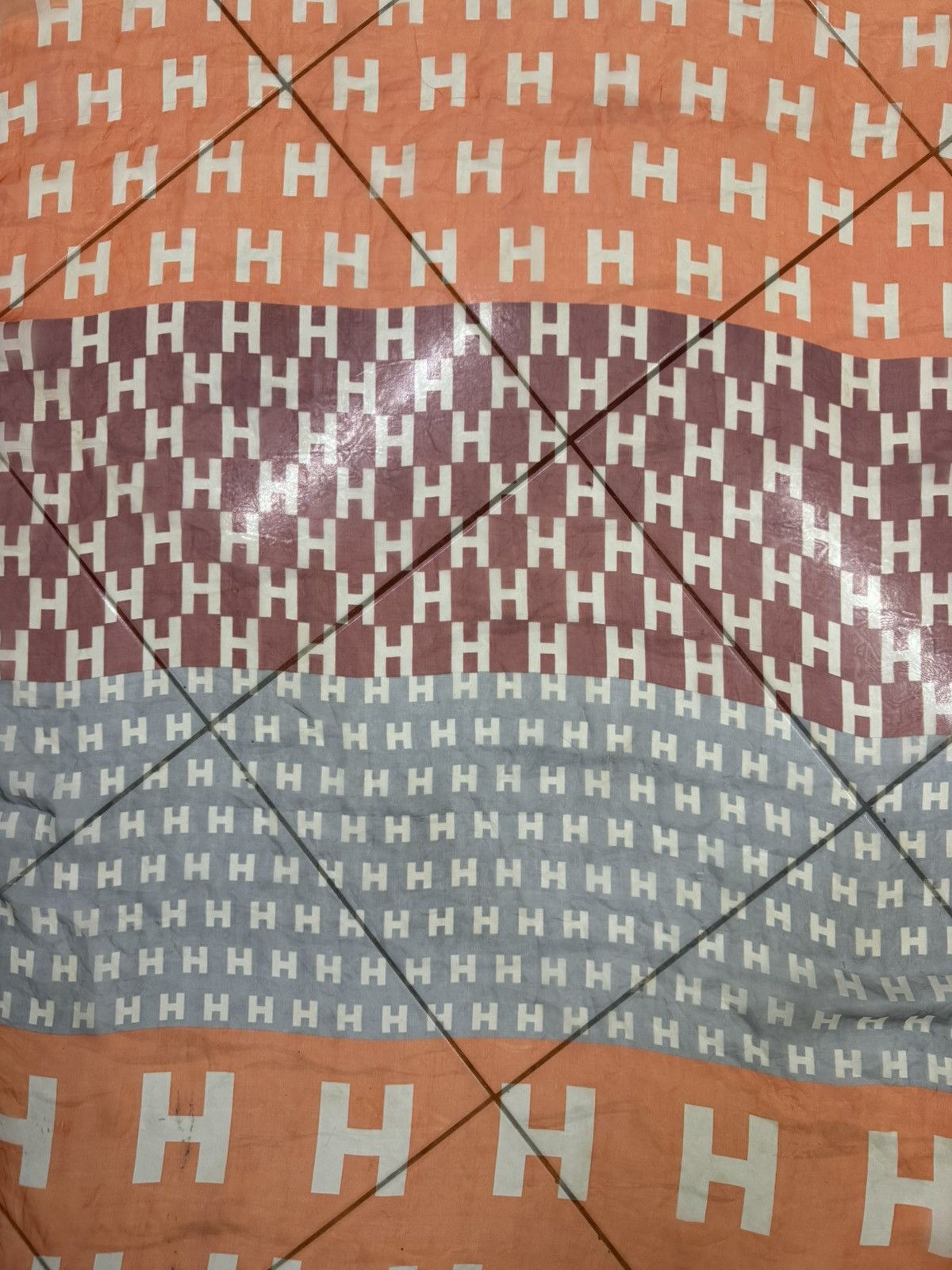 Hermes Hermès orange silk chiffon long scarf Size ONE SIZE - 8 Thumbnail