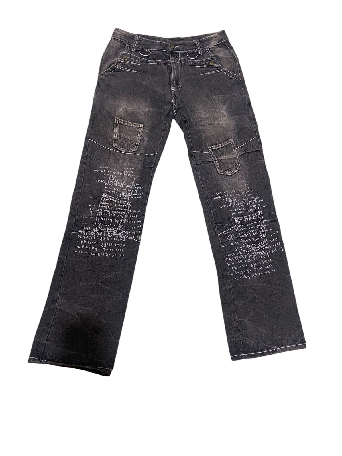 GOSTAR DE FUGA × JNCO Aston Design bush pant denim Size US 32 / EU 48 - 1 Thumbnail