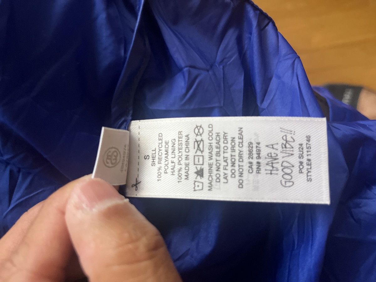 Stussy Stussy new beach shell nylon jacket S blue majotech zip up Size US S / EU 44-46 / 1 - 10 Thumbnail