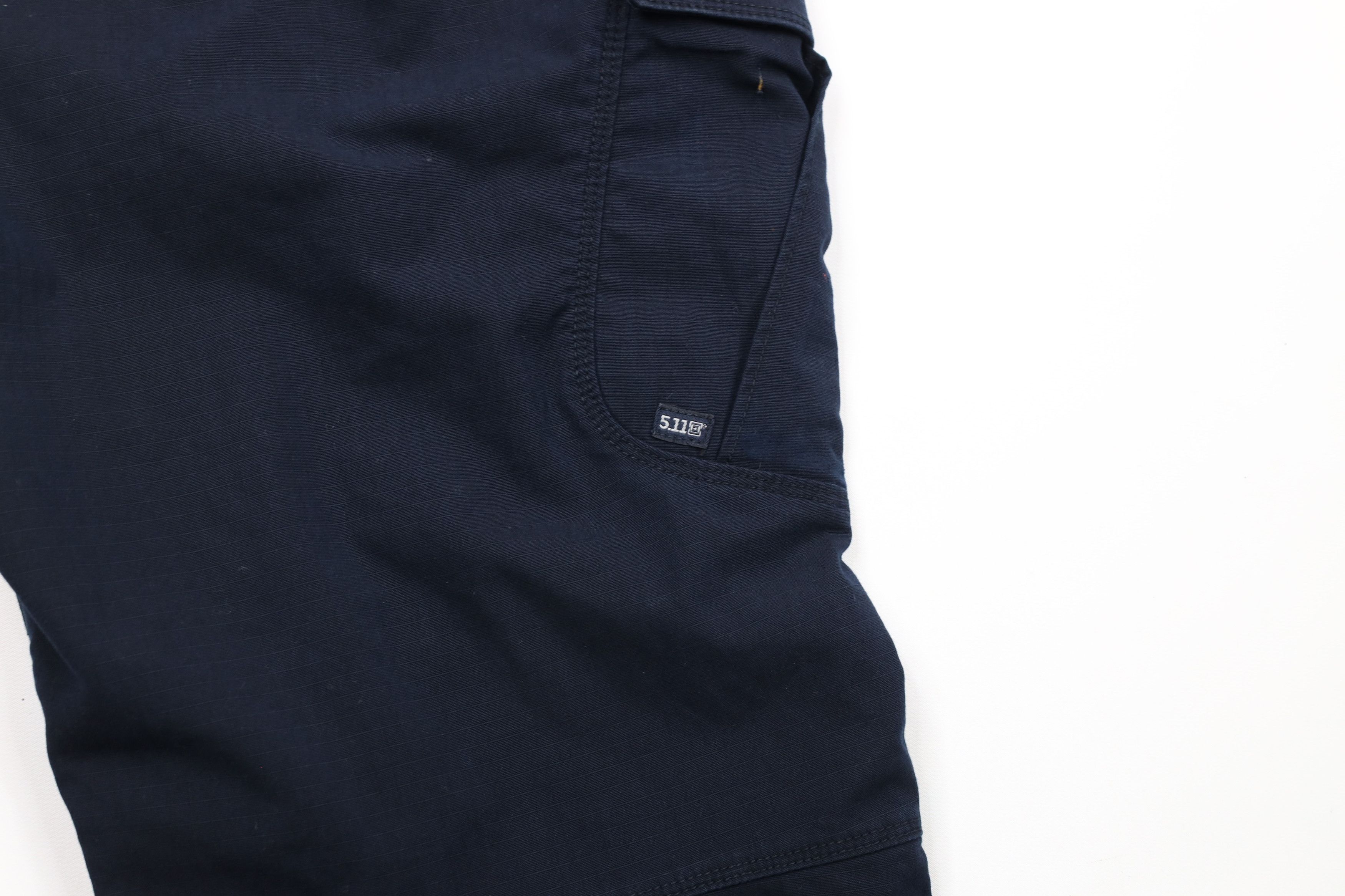 Vintage 5.11 Tactical Series Uniform Wide Leg Cargo Pants Blue Size 38" / US 16 / IT 52 - 12 Thumbnail
