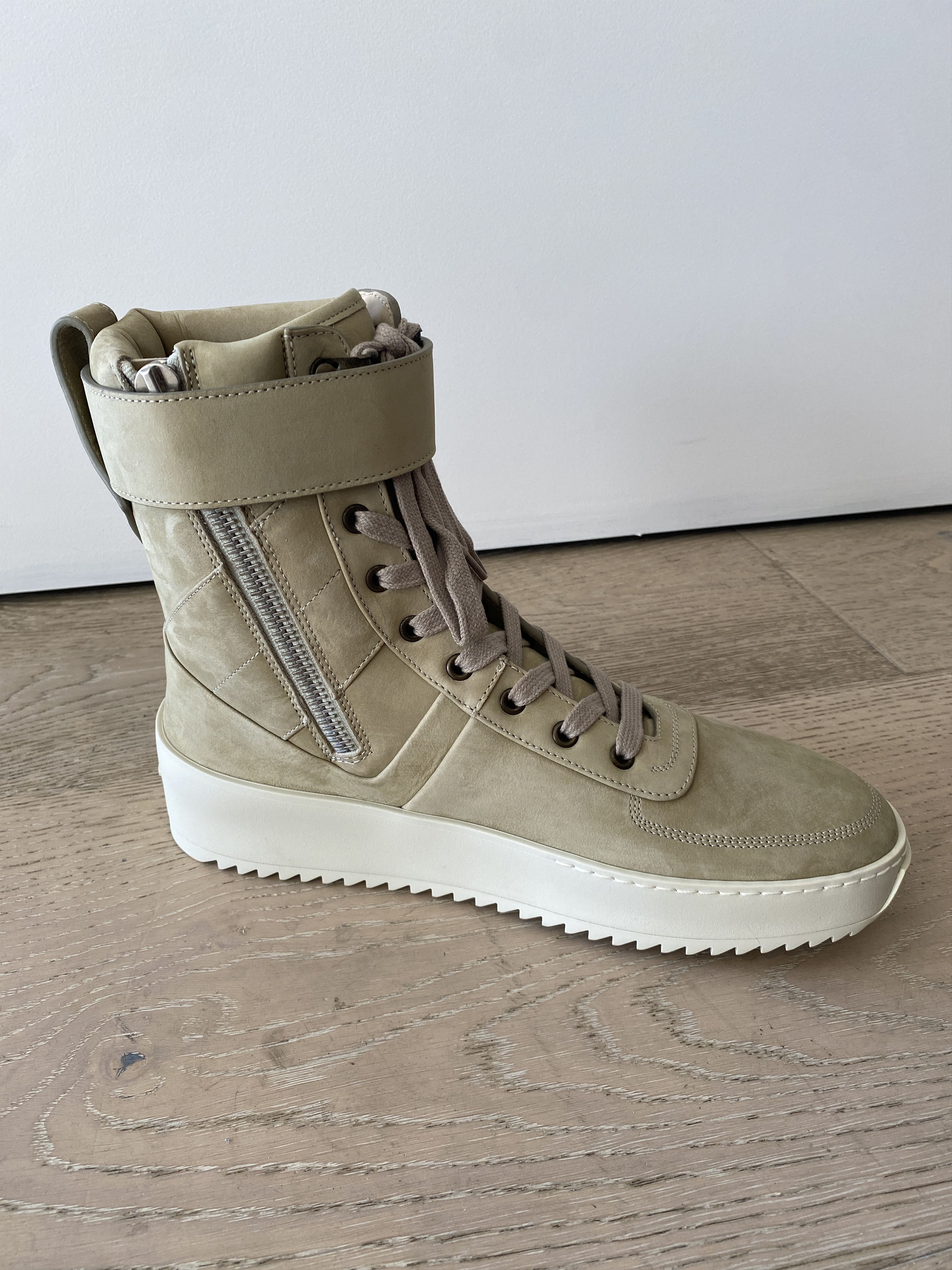 Fear of God NEW $1195 Fear of god Military Sneaker MELA NABUK 39 NIB Size US 6 / EU 39 - 2 Thumbnail