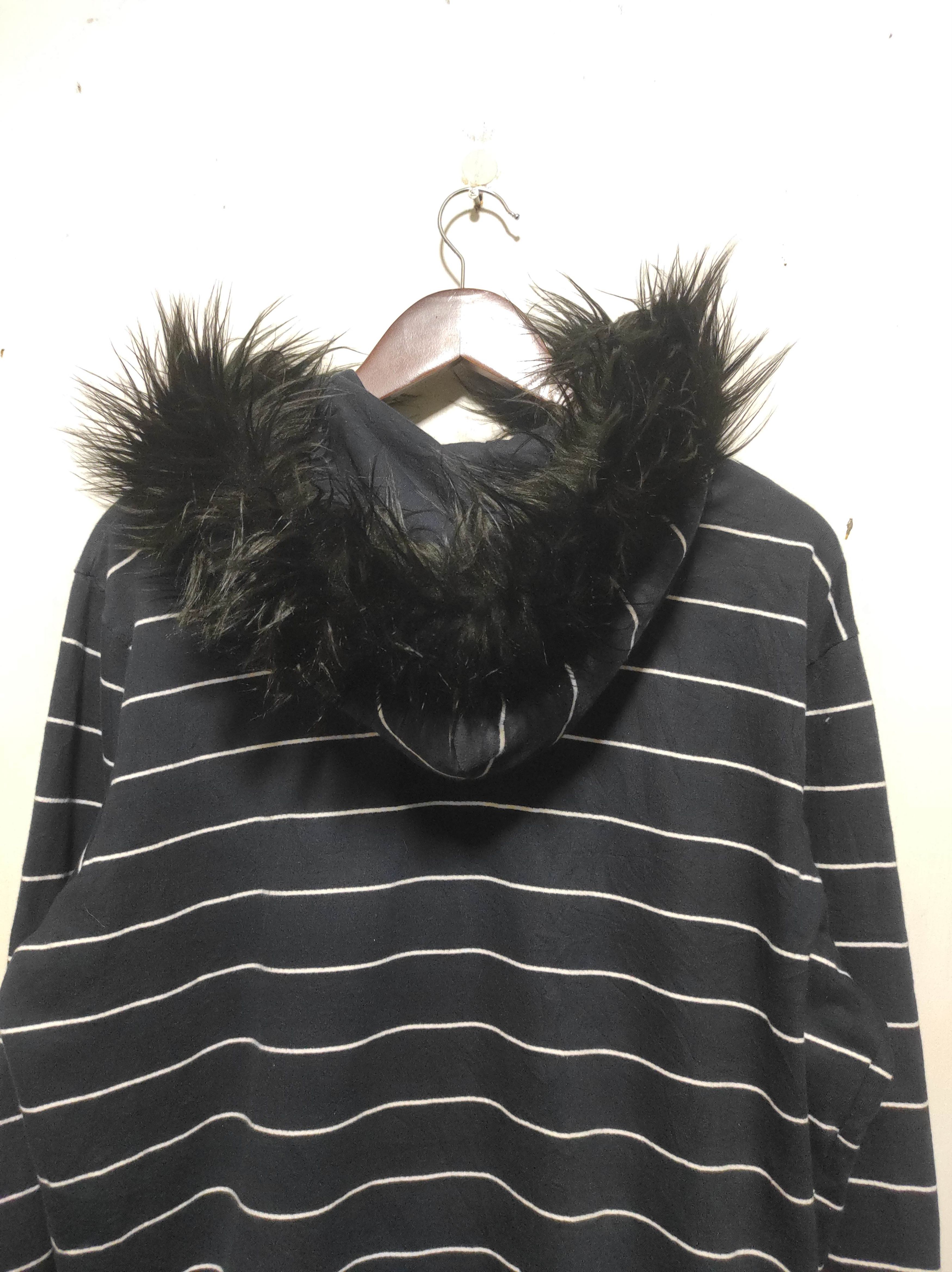 If Six Was Nine X'tyle stripe Zipper Fur Hoodie IfSixWasNine LGB style Size US XL / EU 56 / 4 - 10 Thumbnail