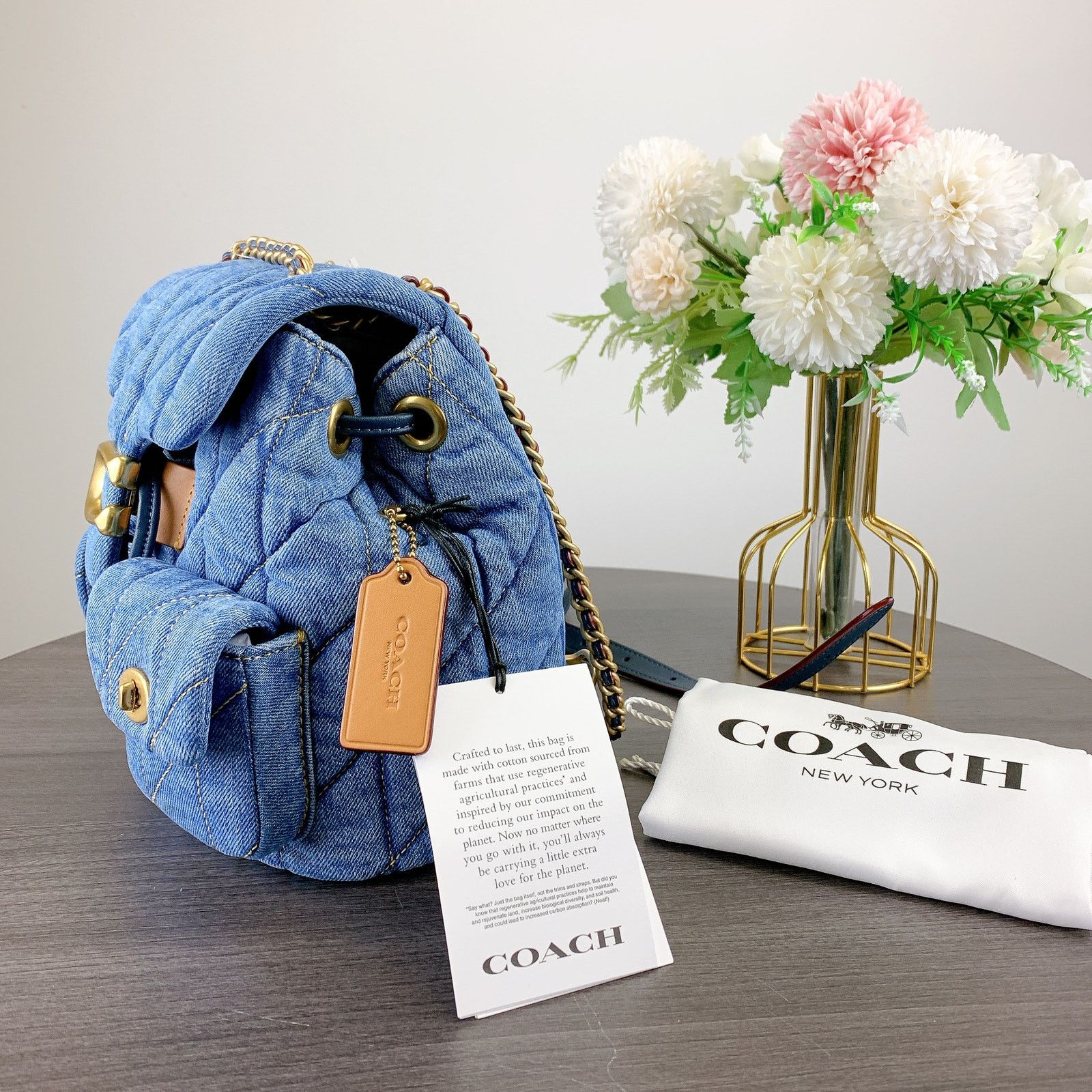 Coach Coach CZ747 Tabby Backpack With Quilting Size ONE SIZE - 5 Thumbnail
